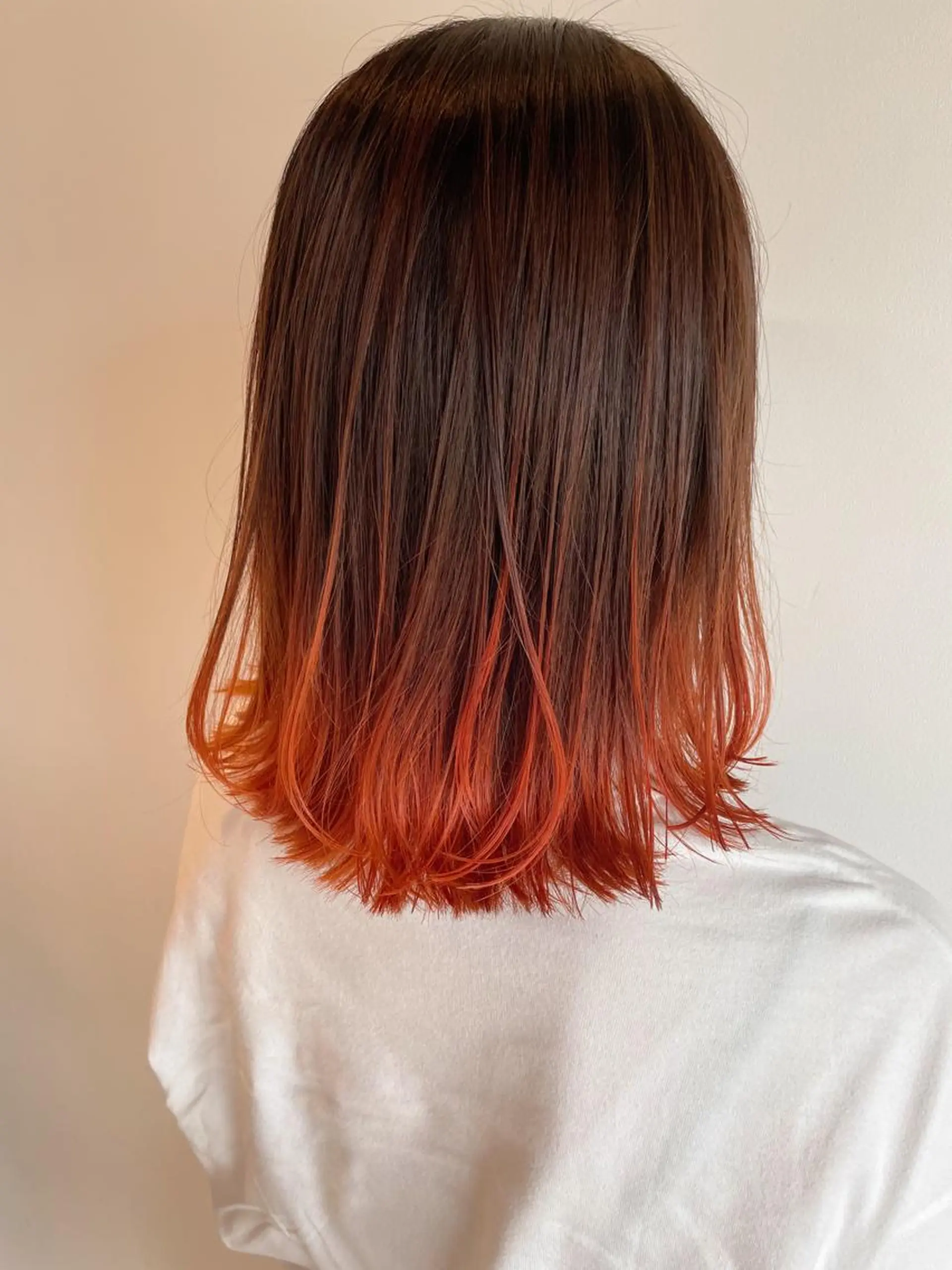 ミディアム カラー 菅 翔太のヘアスタイル