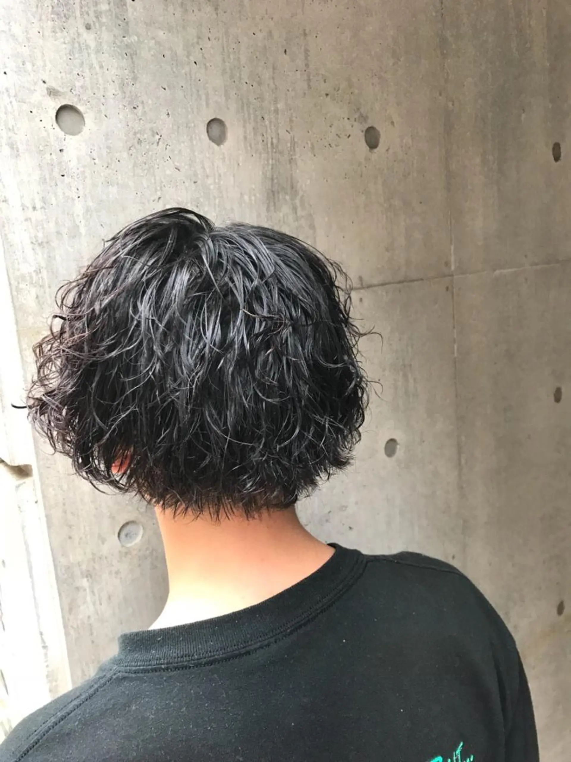 ショート メンズ カット パーマ Ash 中岡ゆうたのヘアスタイル