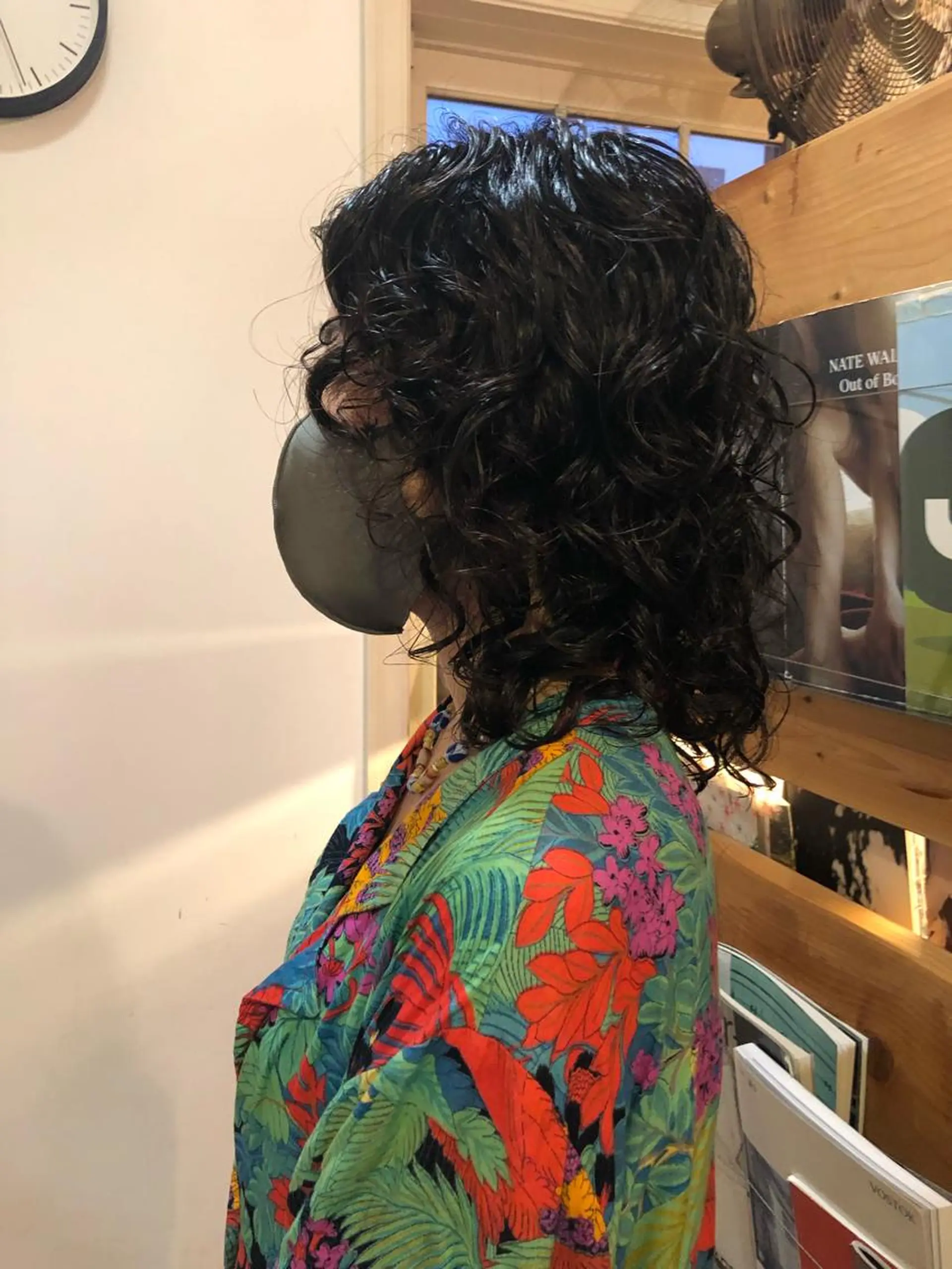 ミディアム パーマ カット パーマ NOUN所属・eri kinjoのヘアスタイル