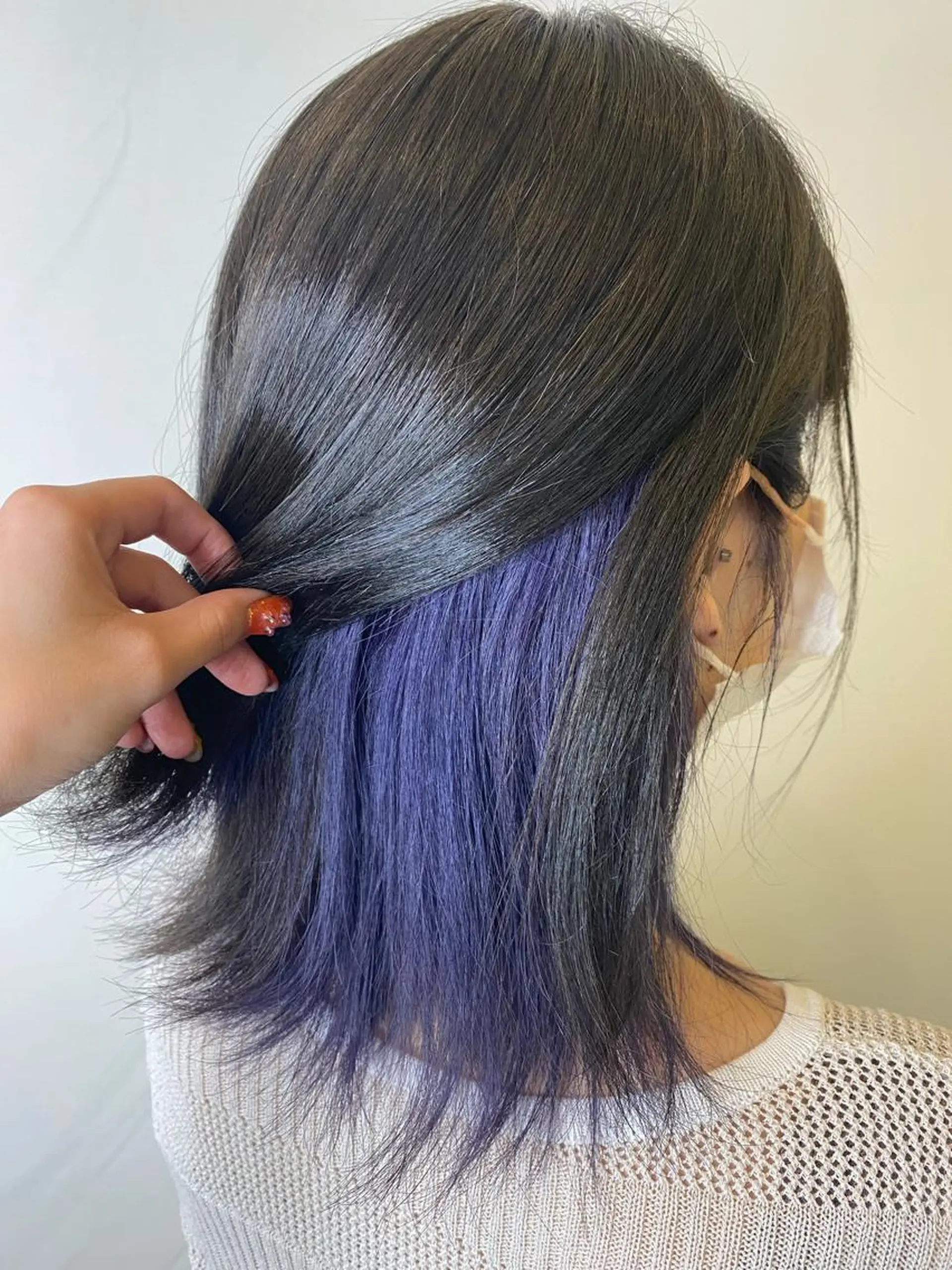 ミディアム パープルカラー プルエク/clana ♡marinのヘアスタイル