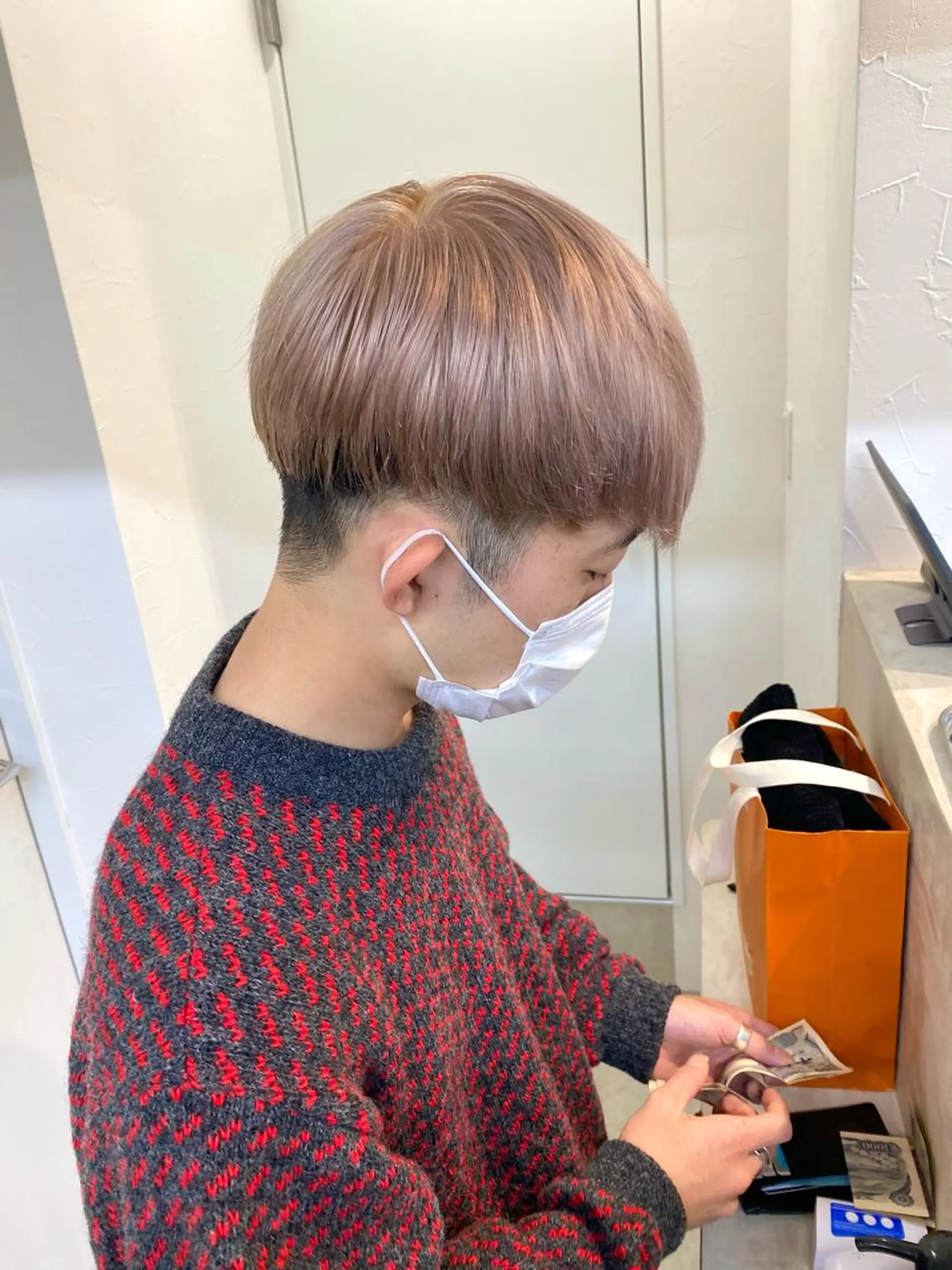 ショート 似合わせカット sunc所属・梅田l大人韓国ヘア レイヤー×艶カラーのヘアスタイル