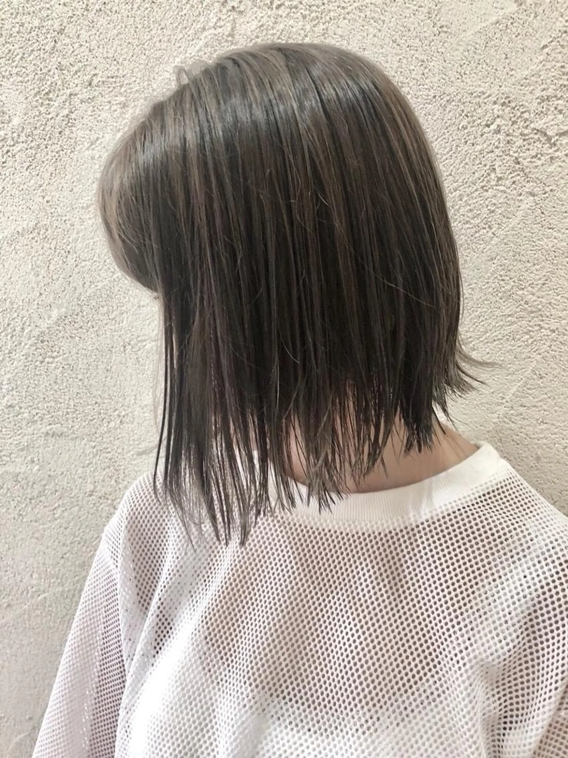 カラー シールエクステ/ ハイトーンカラーのヘアスタイル