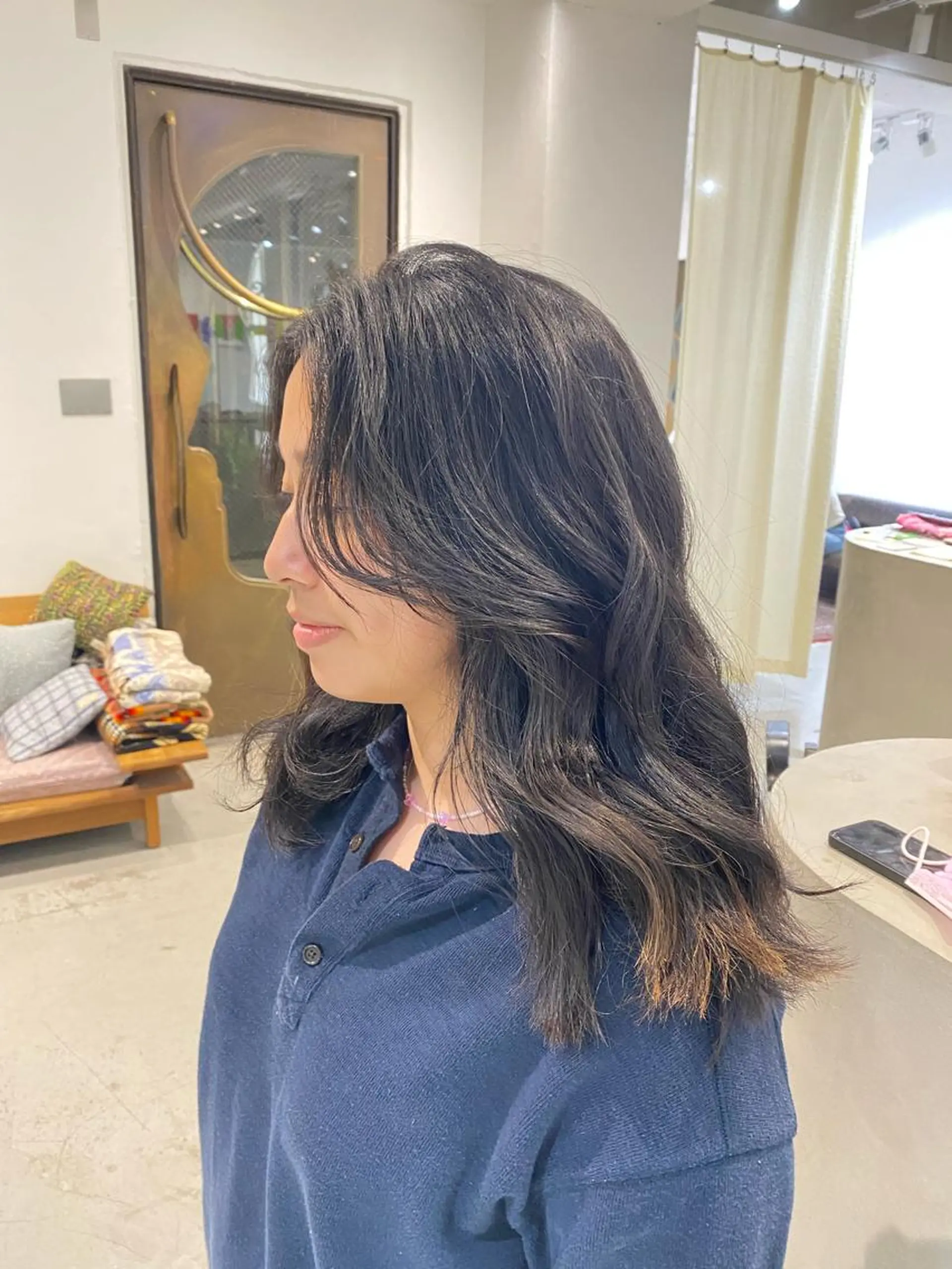 ロング カット MEY  TOKYO所属・☀️外国人カラー ☀️stevenのヘアスタイル