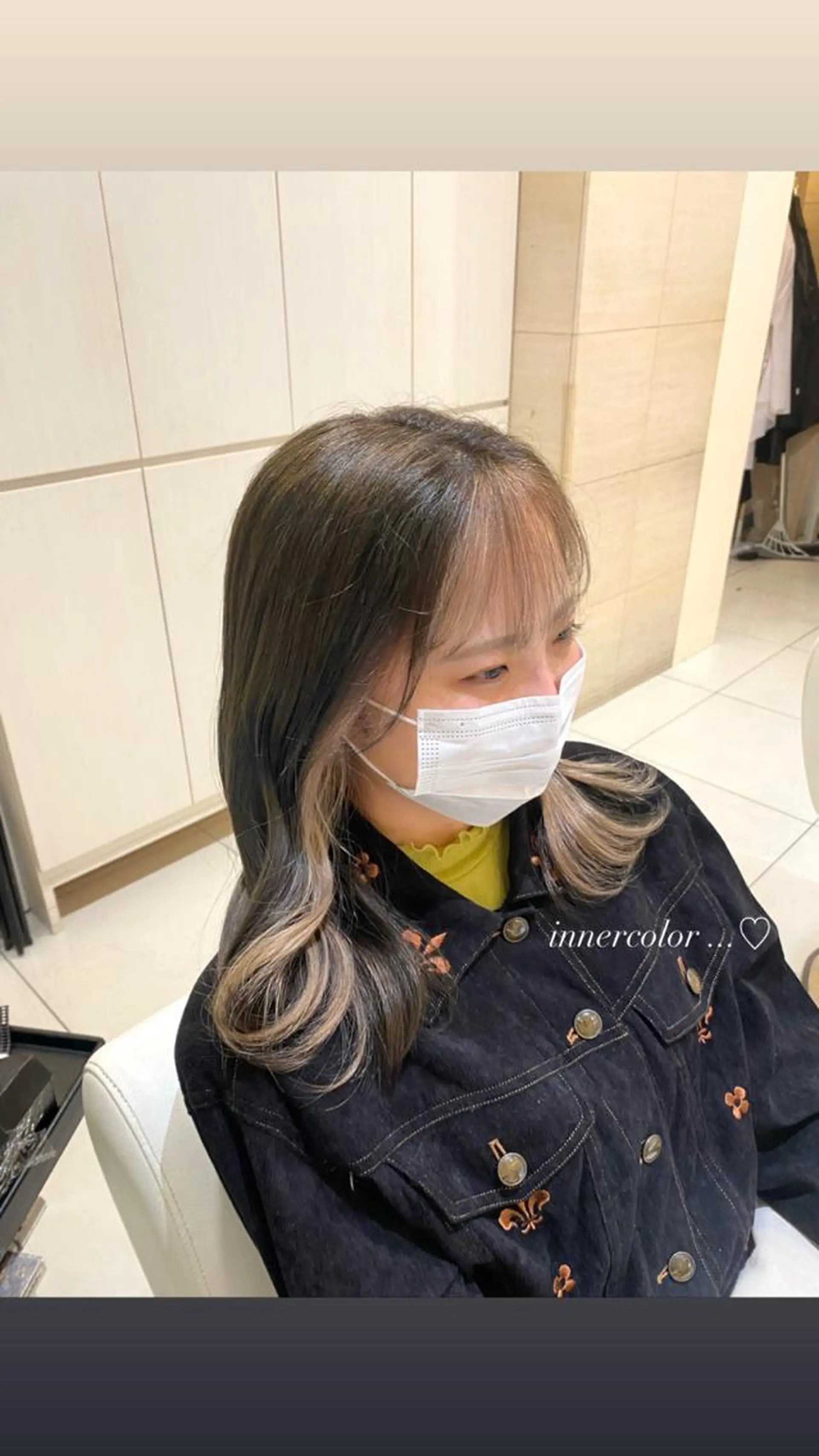 ミディアム カラー mako︴ Euphoriaのヘアスタイル