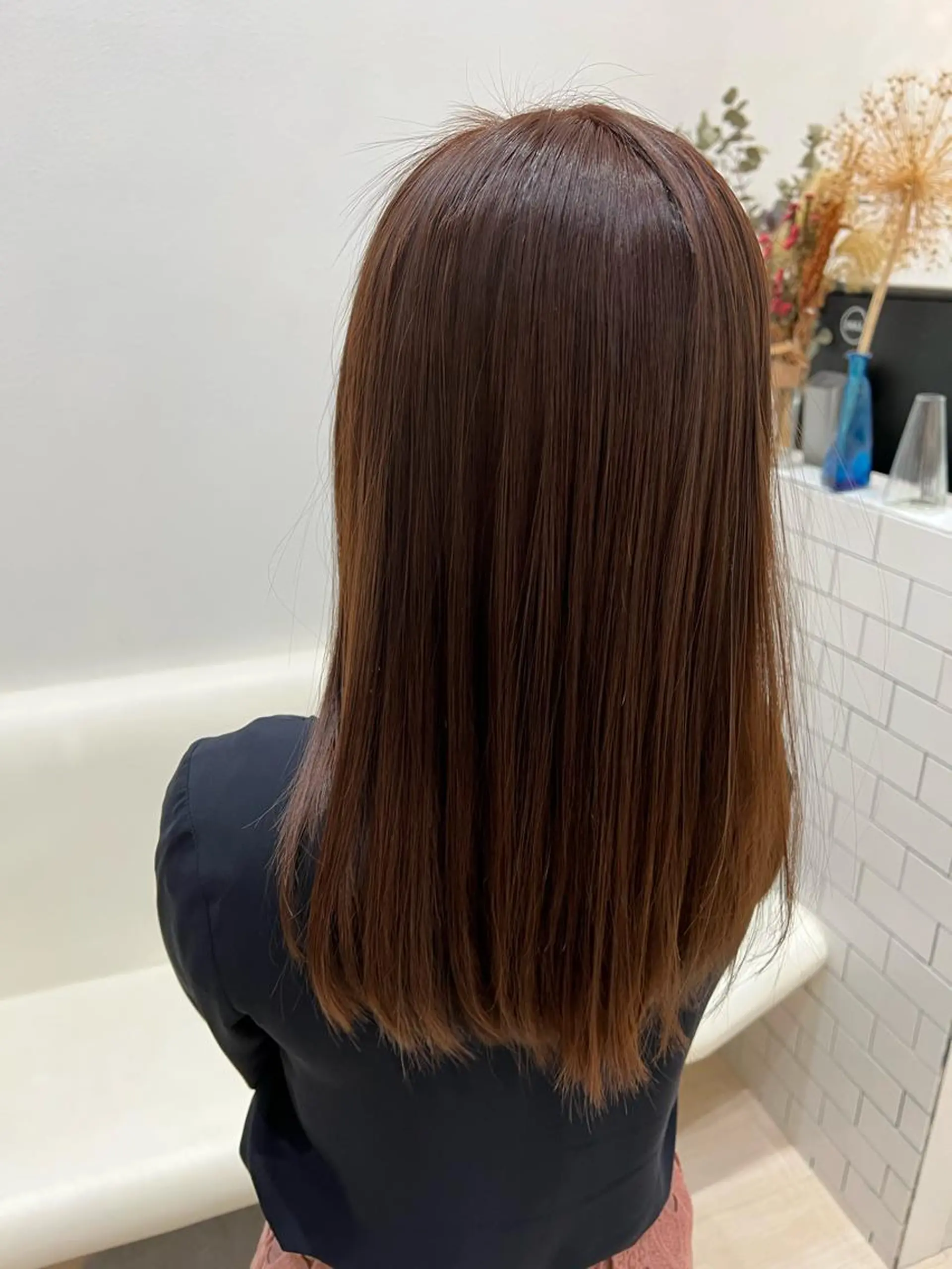 ミディアム カラー パーマ メンズ キッズ ネイル マツエク・マツパ ヘアカラー 堀井 凌平のヘアスタイル