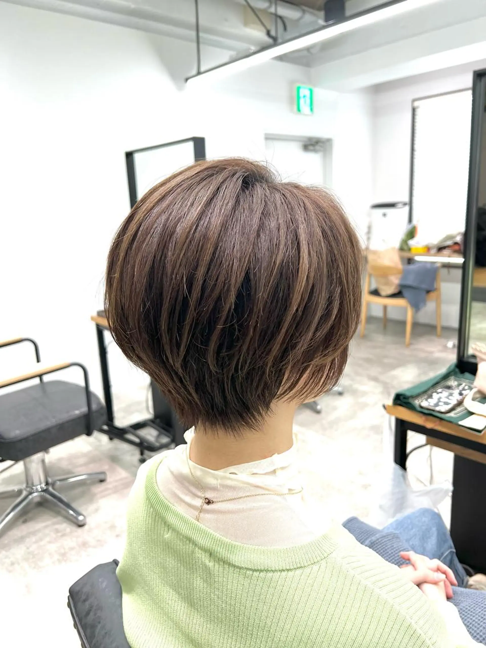 ショート カラー カット ショート&ボブ✂️ 宮島 祐太のヘアスタイル