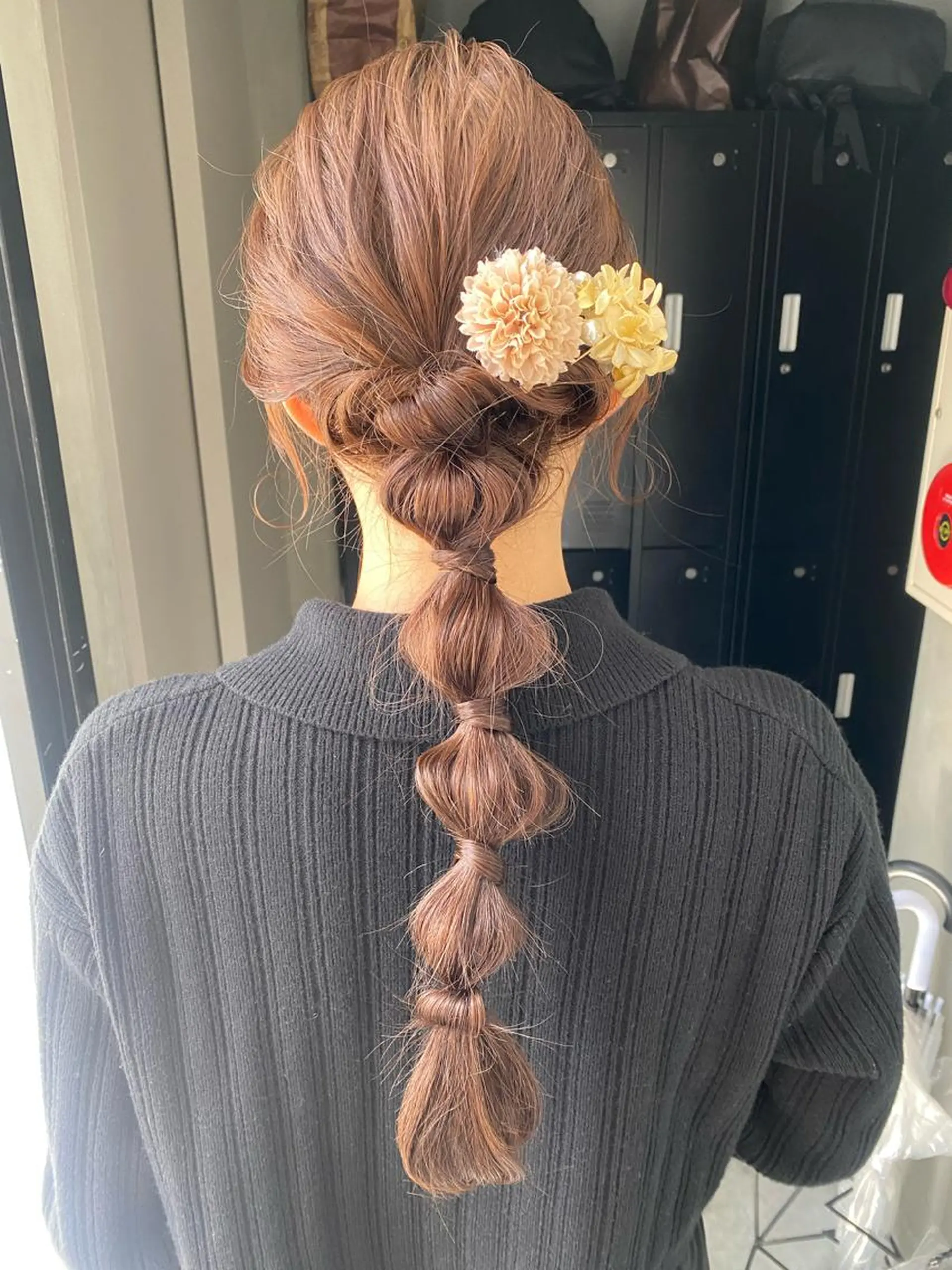 カラー ヘアアレンジ 田代 佳穂のヘアスタイル