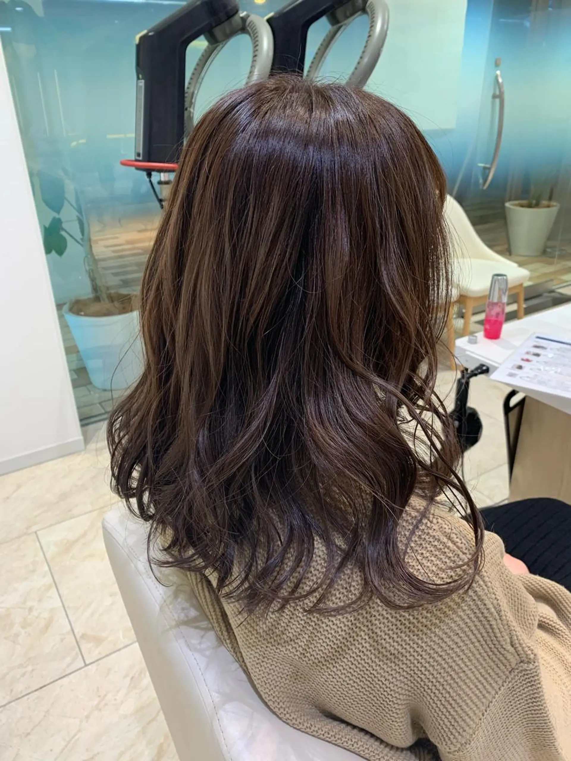 セミロング カラー ケンジアネッタ Men'sのヘアスタイル