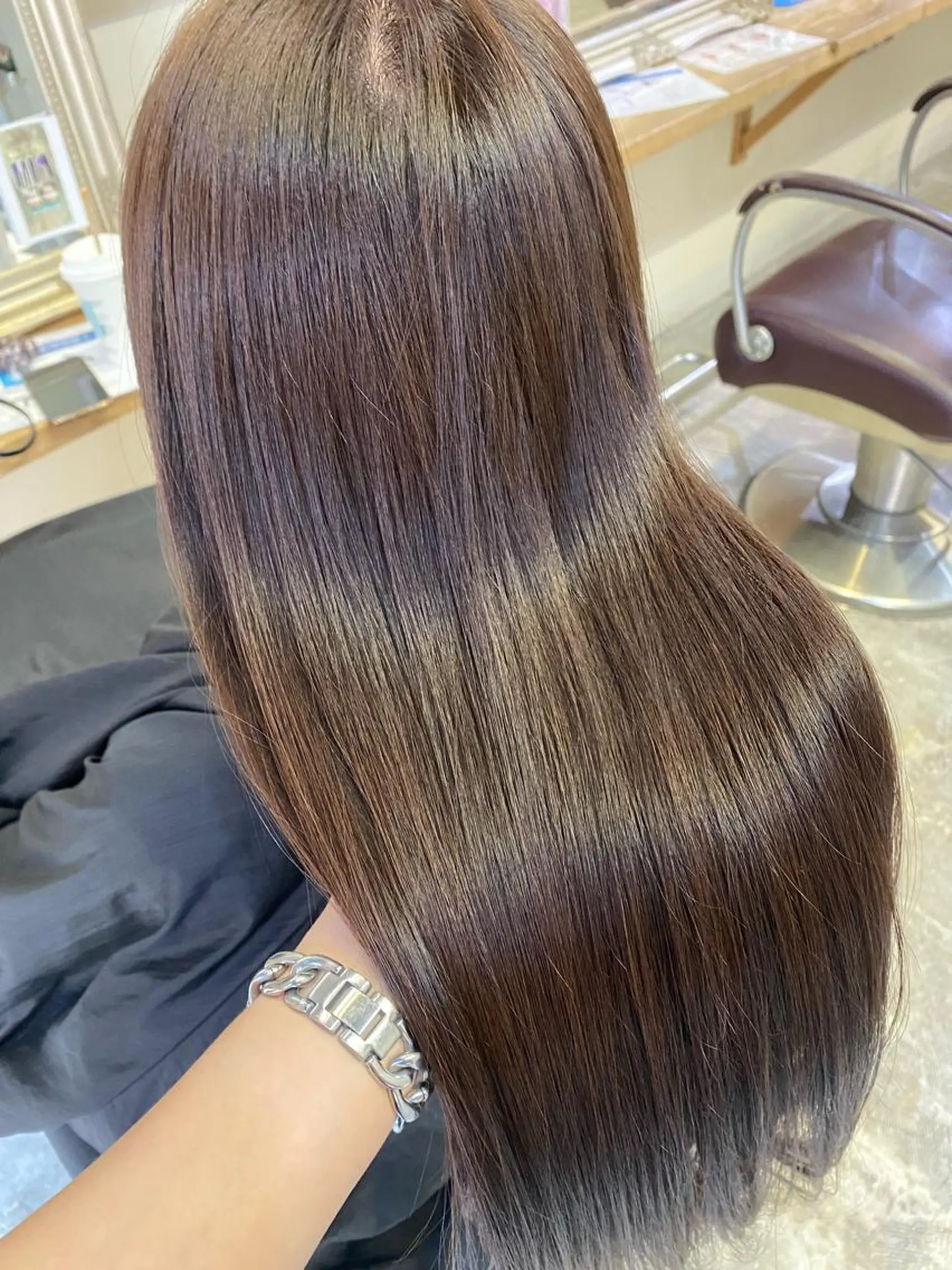 ロング AMRITA所属・men'sｶｯﾄ ﾊﾟｰﾏ🫧ｼｵﾝのヘアスタイル