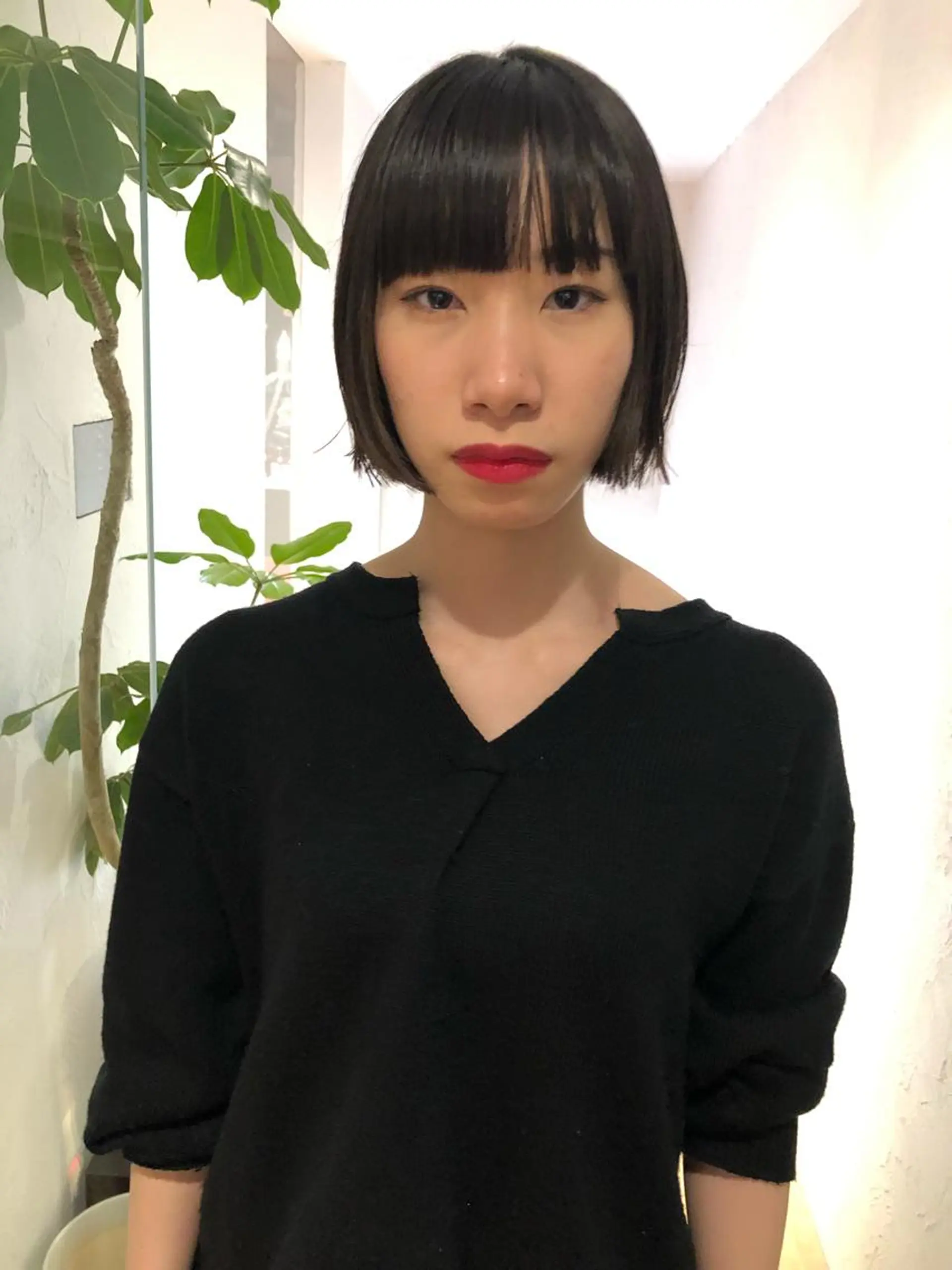 ショート 縮毛矯正 hearput所属・山内 まりのヘアスタイル