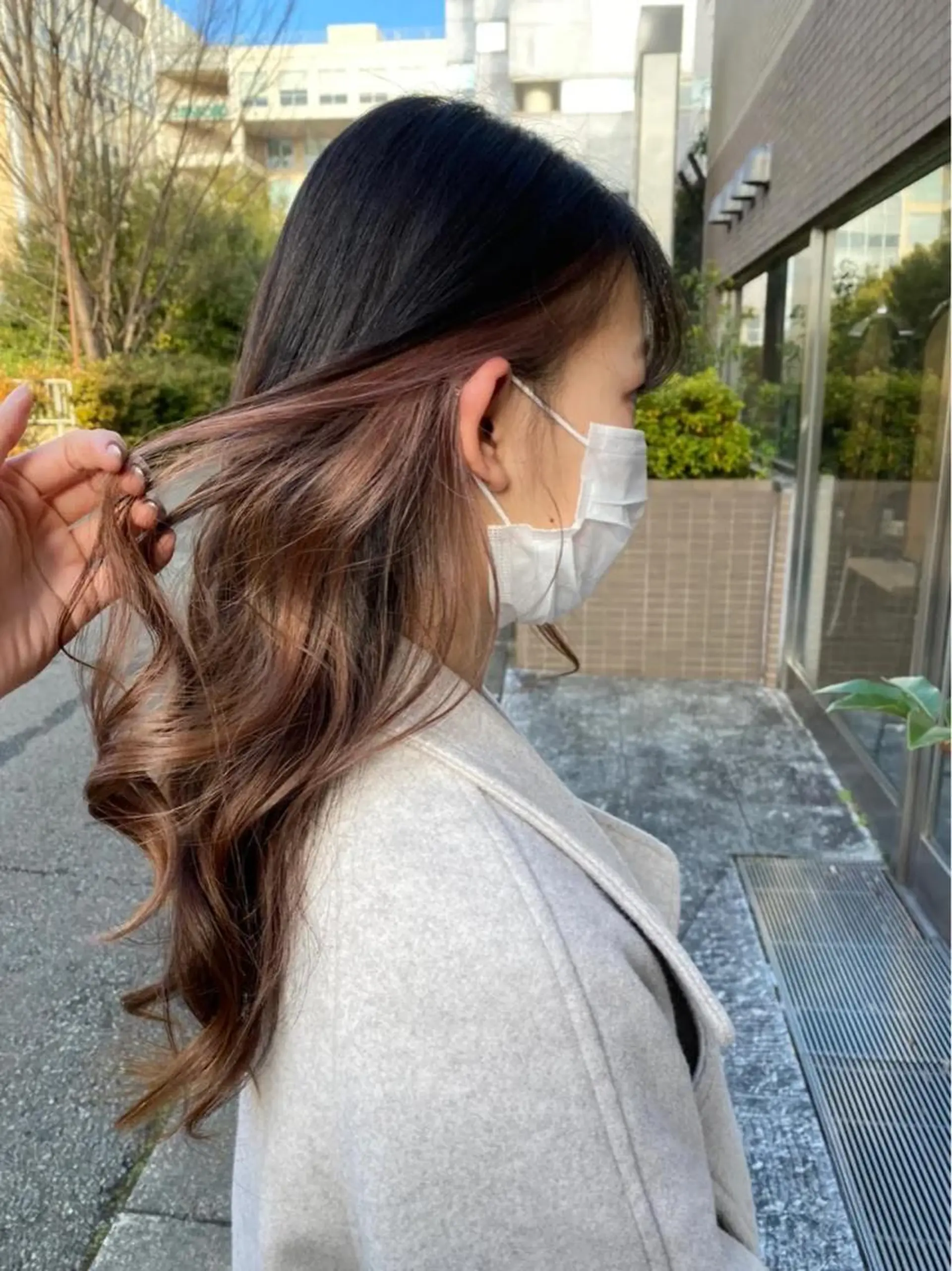 ロング ヘアカラー ELEN 新百合ヶ丘のヘアスタイル