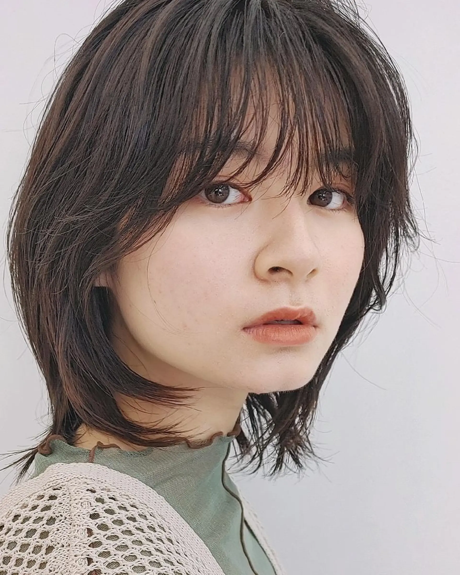 ミディアム カラー GRANMASH所属・ホリウチ ユキエのヘアスタイル