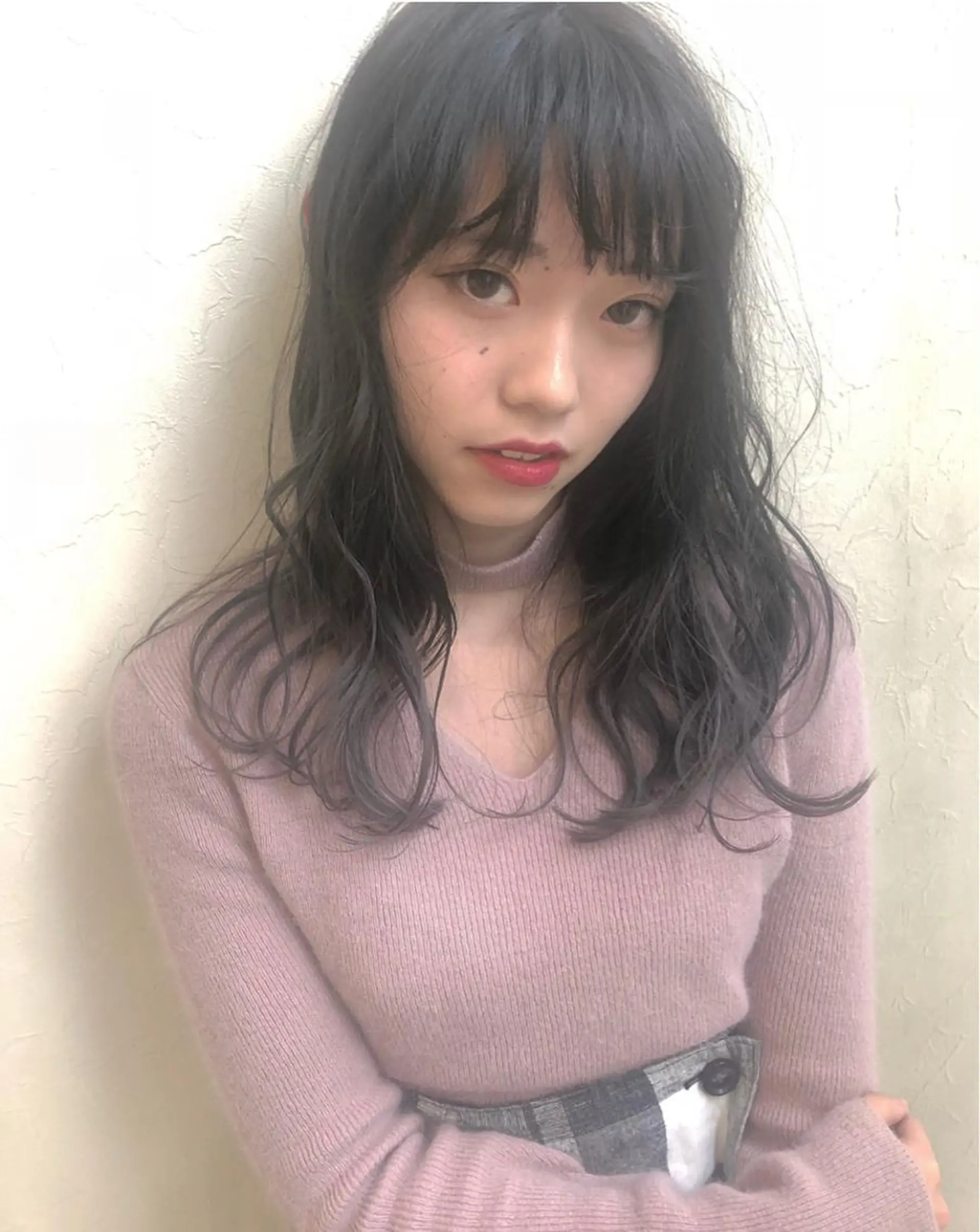 セミロング カラー nakahara madokaのヘアスタイル