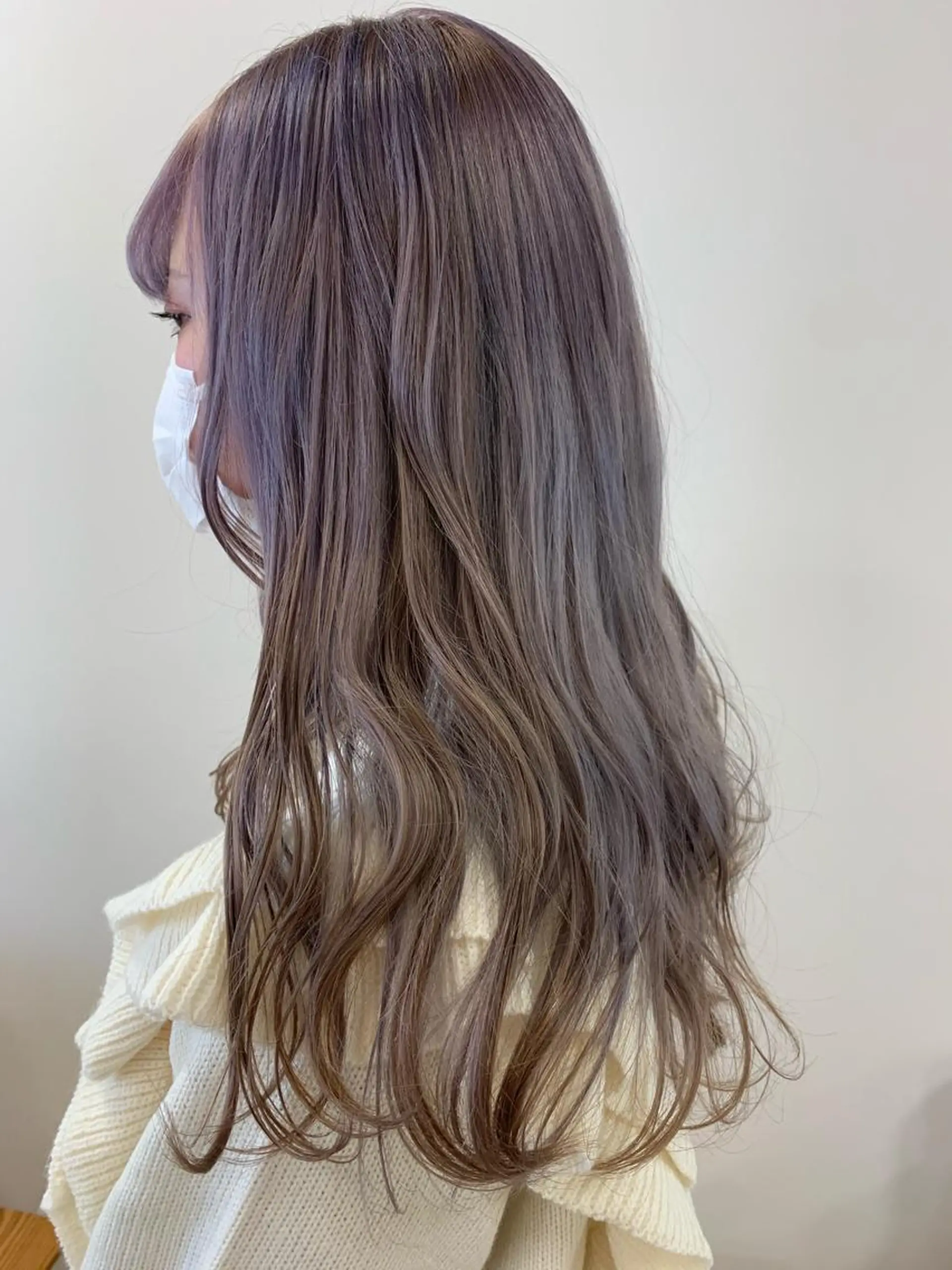 セミロング カラー 暖色専門美容師🎀 お客様満足度◎のヘアスタイル