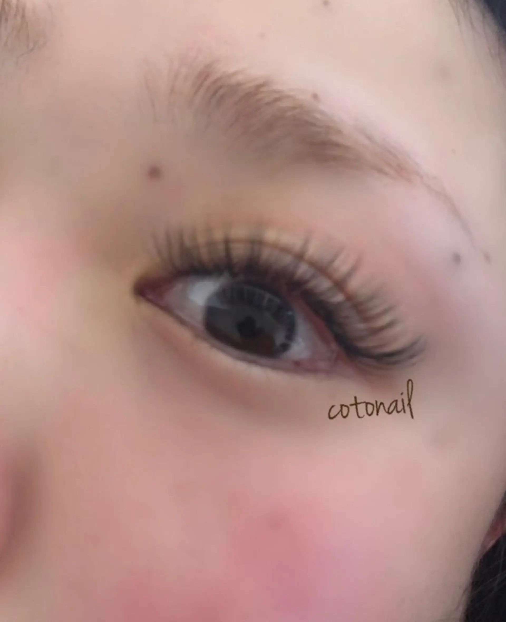 ロング マツエク・マツパ ボリュームラッシュ ツメトマツゲ .のネイルデザイン