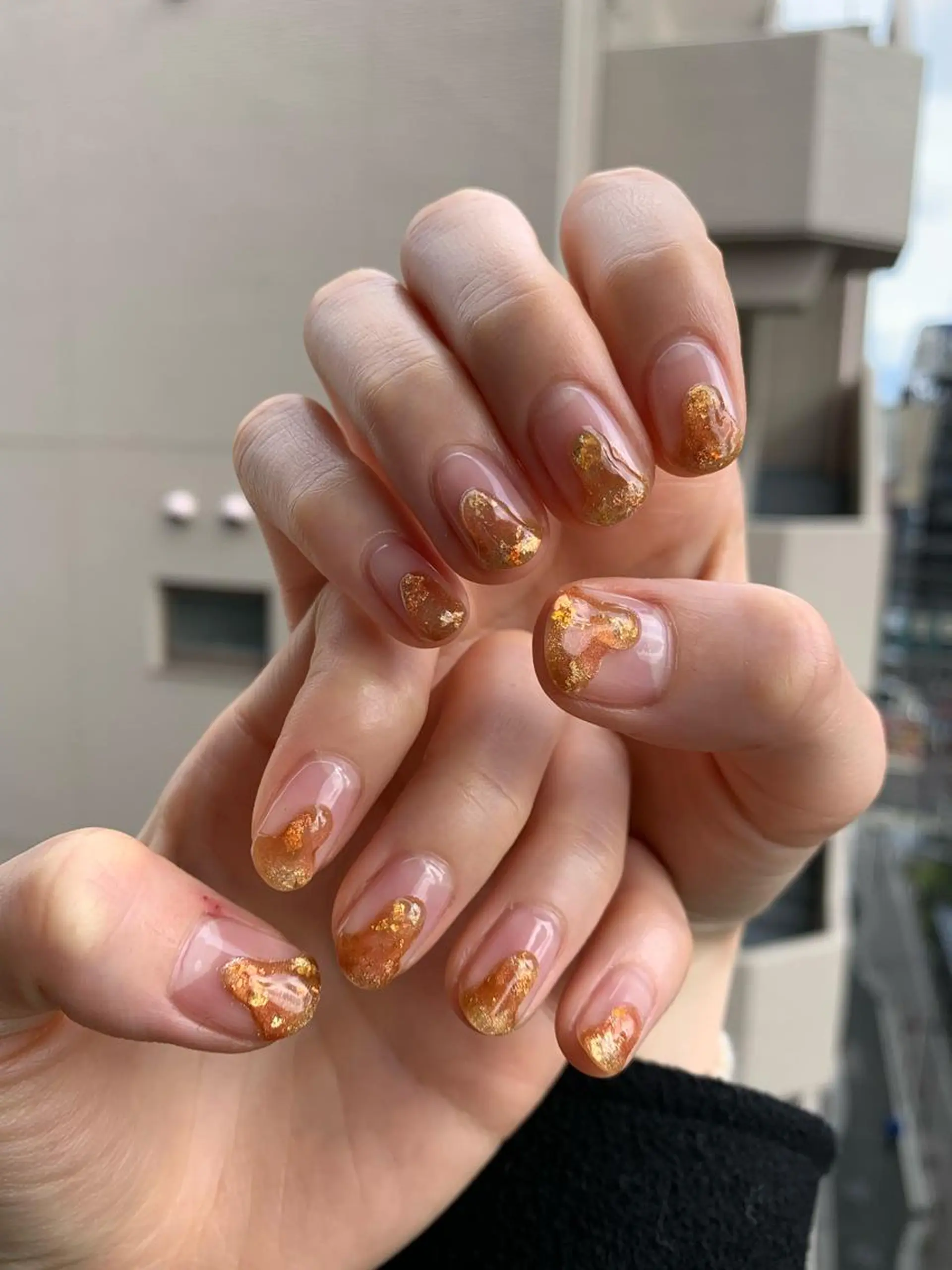 ネイル アートネイル ニュアンスネイル ネイリスト EMIのネイルデザイン