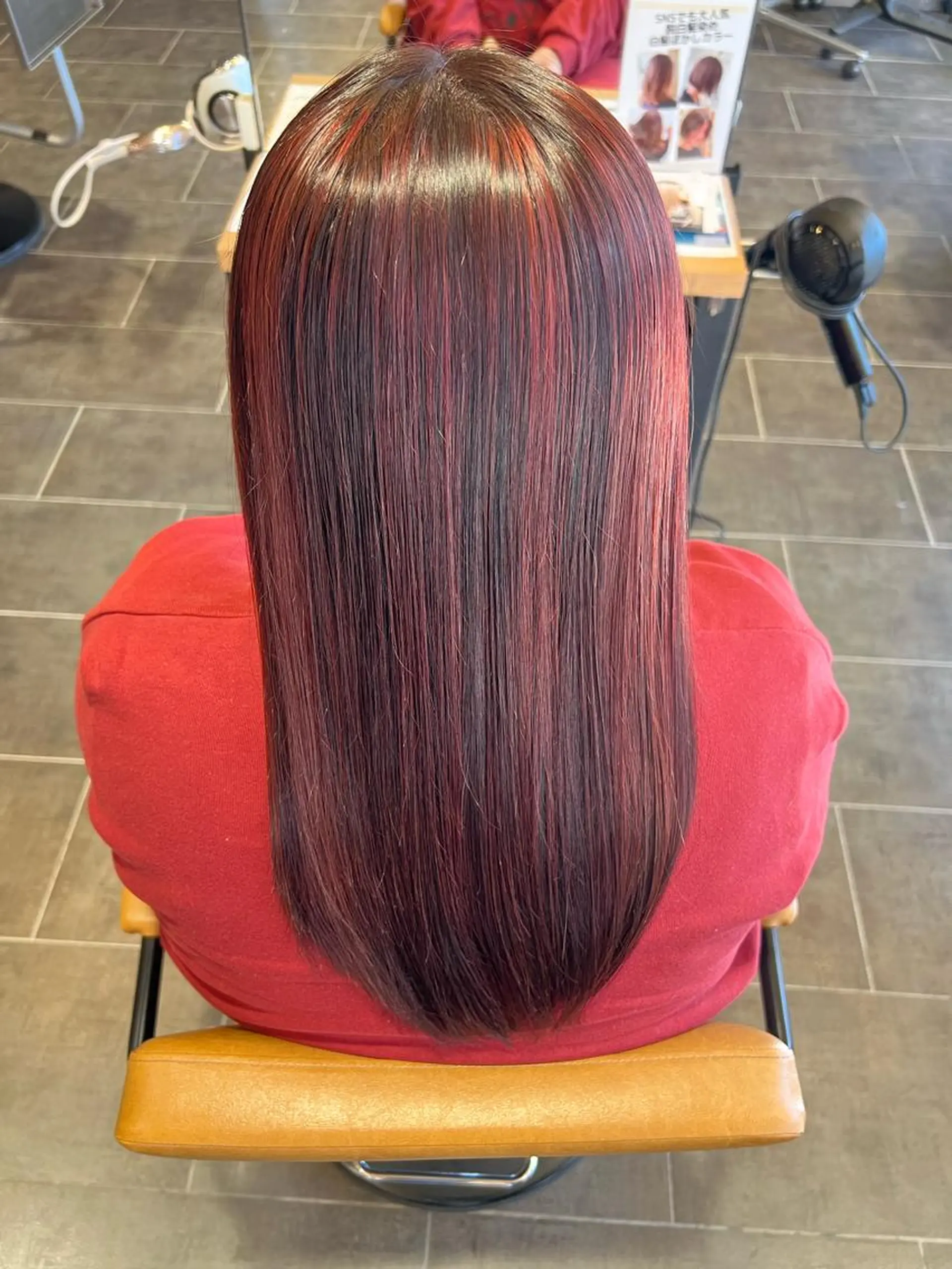 ロング カラー 髪質改善 ツヤ髪の匠/髪質改善 山本晃太のヘアスタイル