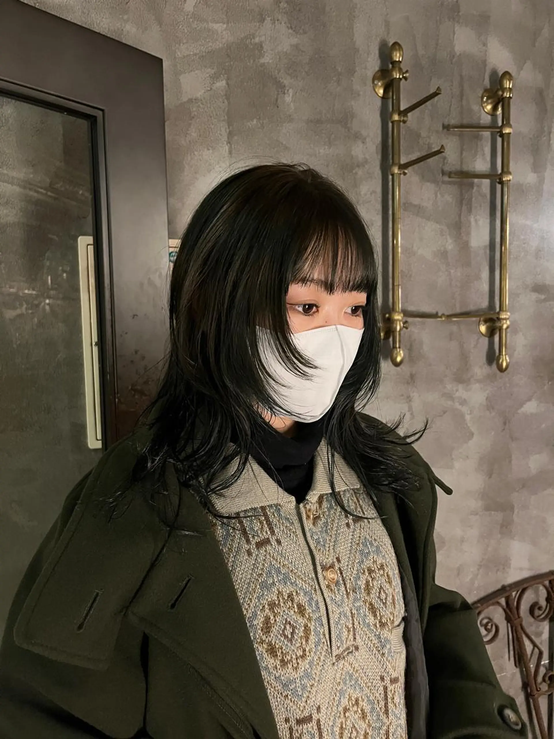 セミロング カラー HAIR MAKE  miel所属・🫧透明感カラー🫧 SHINSEIのヘアスタイル