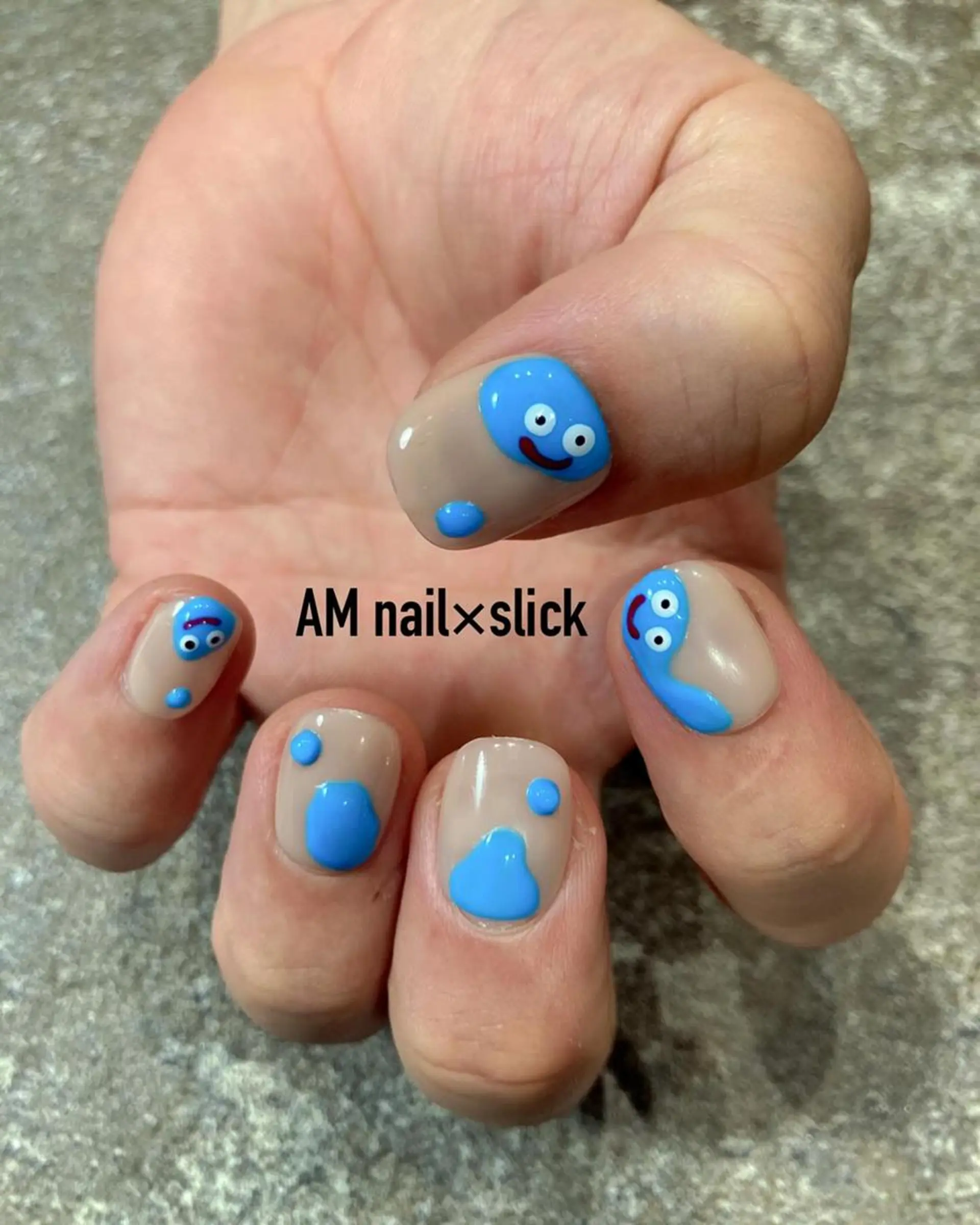 ネイル アートネイル 持ち込み ハンドネイル Am:nail 柏 SUE（スゥ）のネイルデザイン