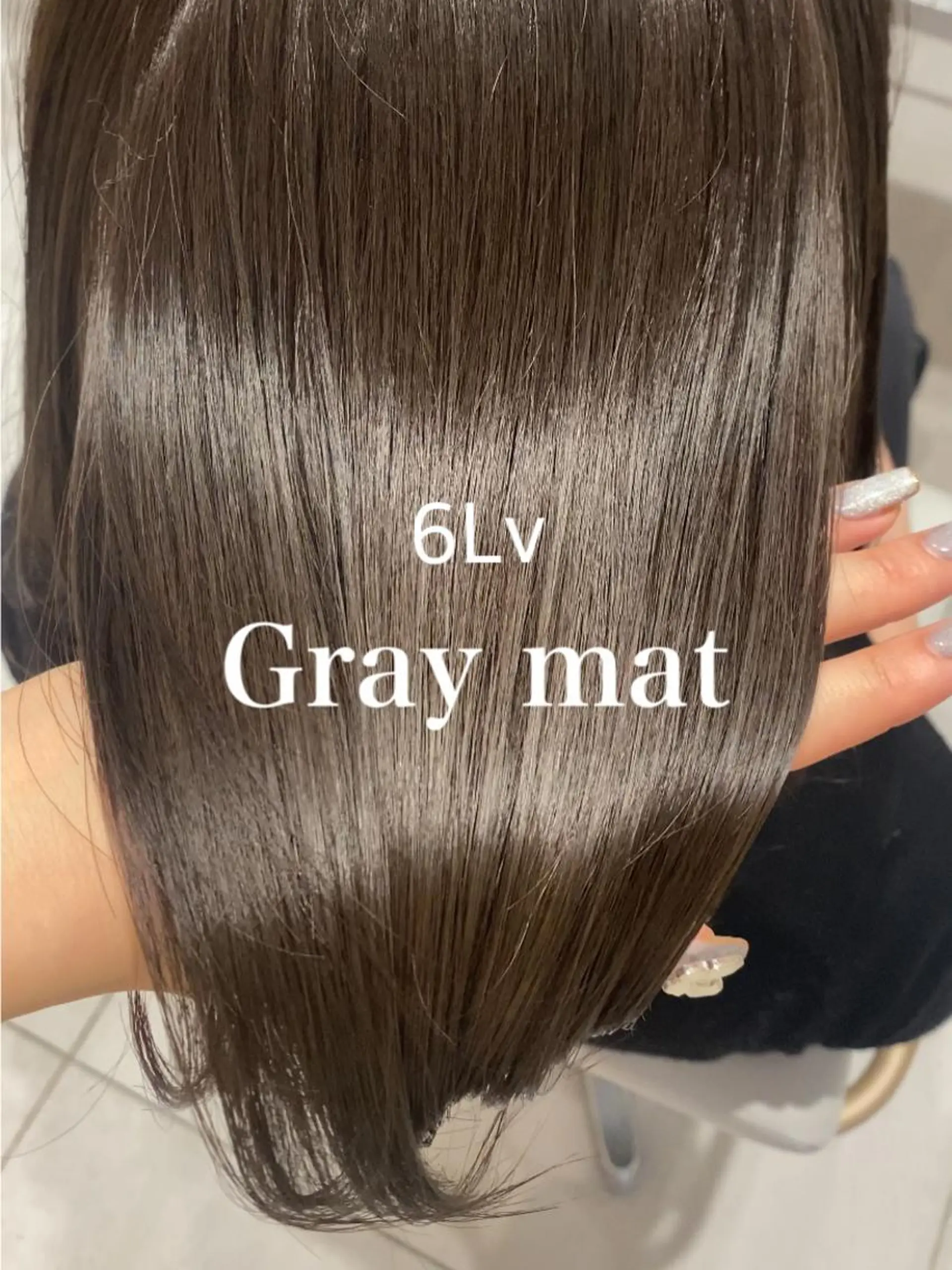 ミディアム カラー パーマ ヘアアレンジ ブリーチ ブリーチなしカラー 小野寺瑞希 /最小顔カットのヘアスタイル