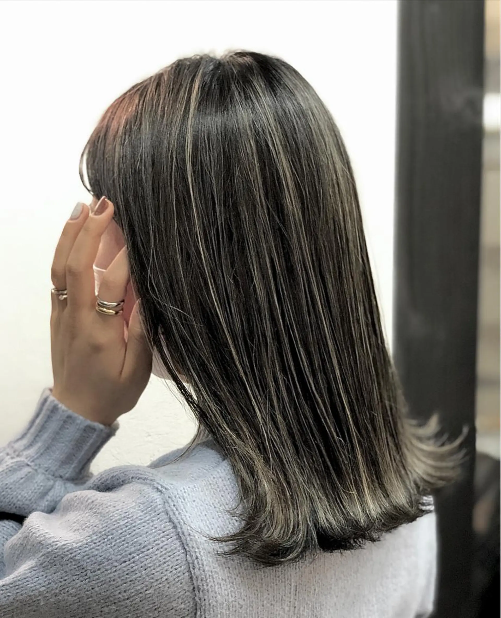 ミディアム ヘアカラー 🫧艶髪🫧ヘアケア 🫧鎌田凌太のヘアスタイル