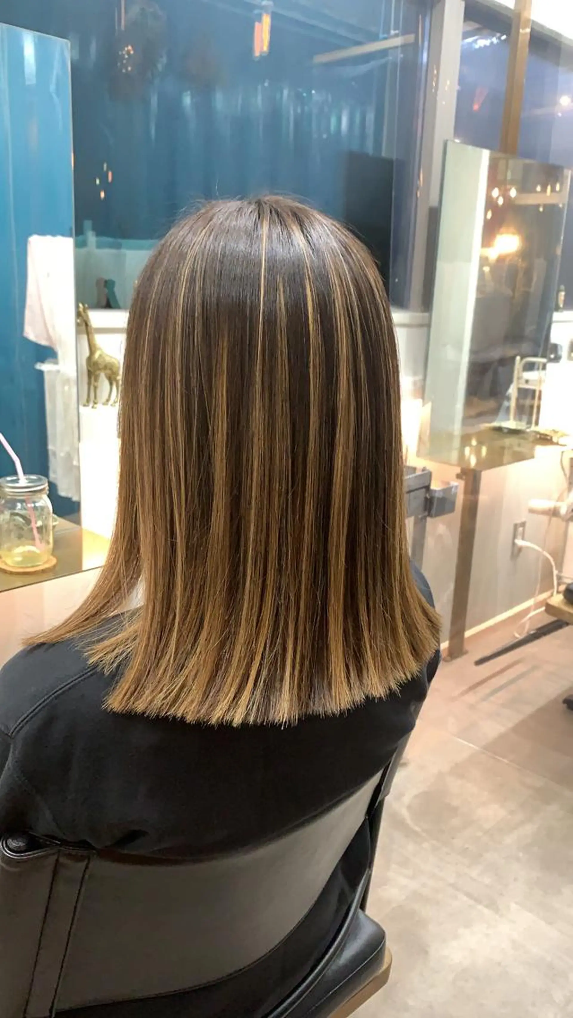 ミディアム カラー 木村 拓美のヘアスタイル