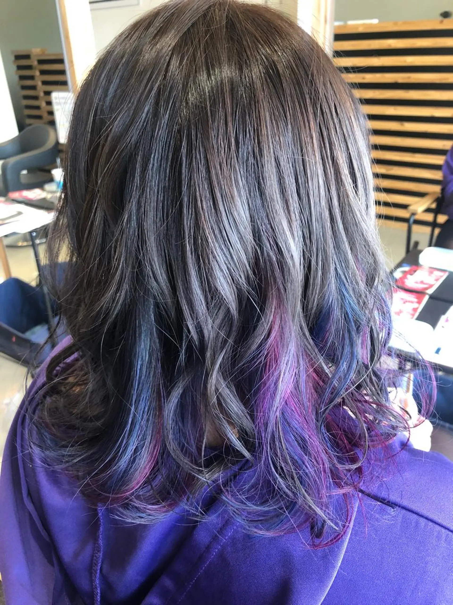 ミディアム カラー 早川 真幸のヘアスタイル