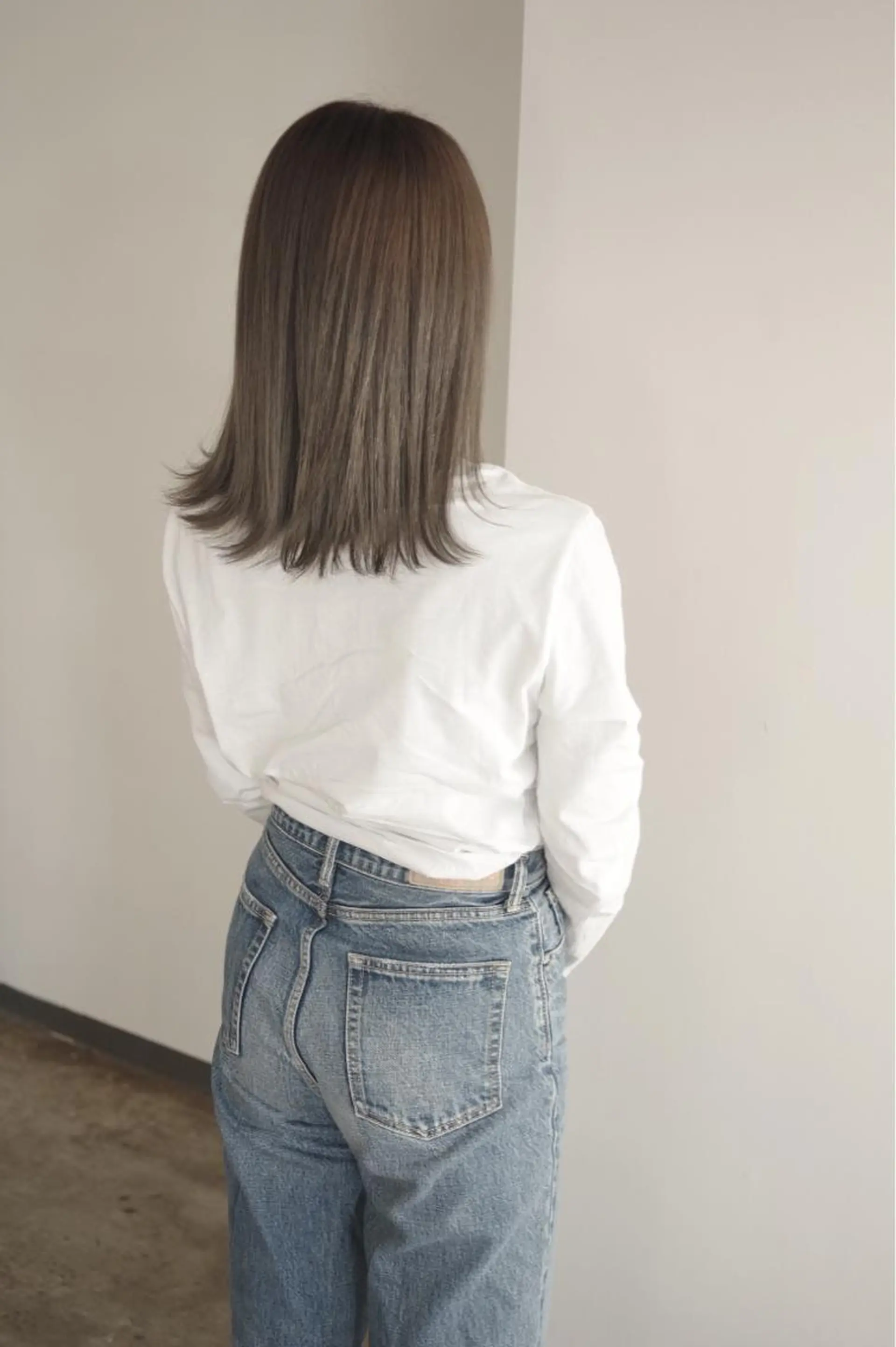 セミロング カラー 🌈ディレクター🌈 徳松優希のヘアスタイル