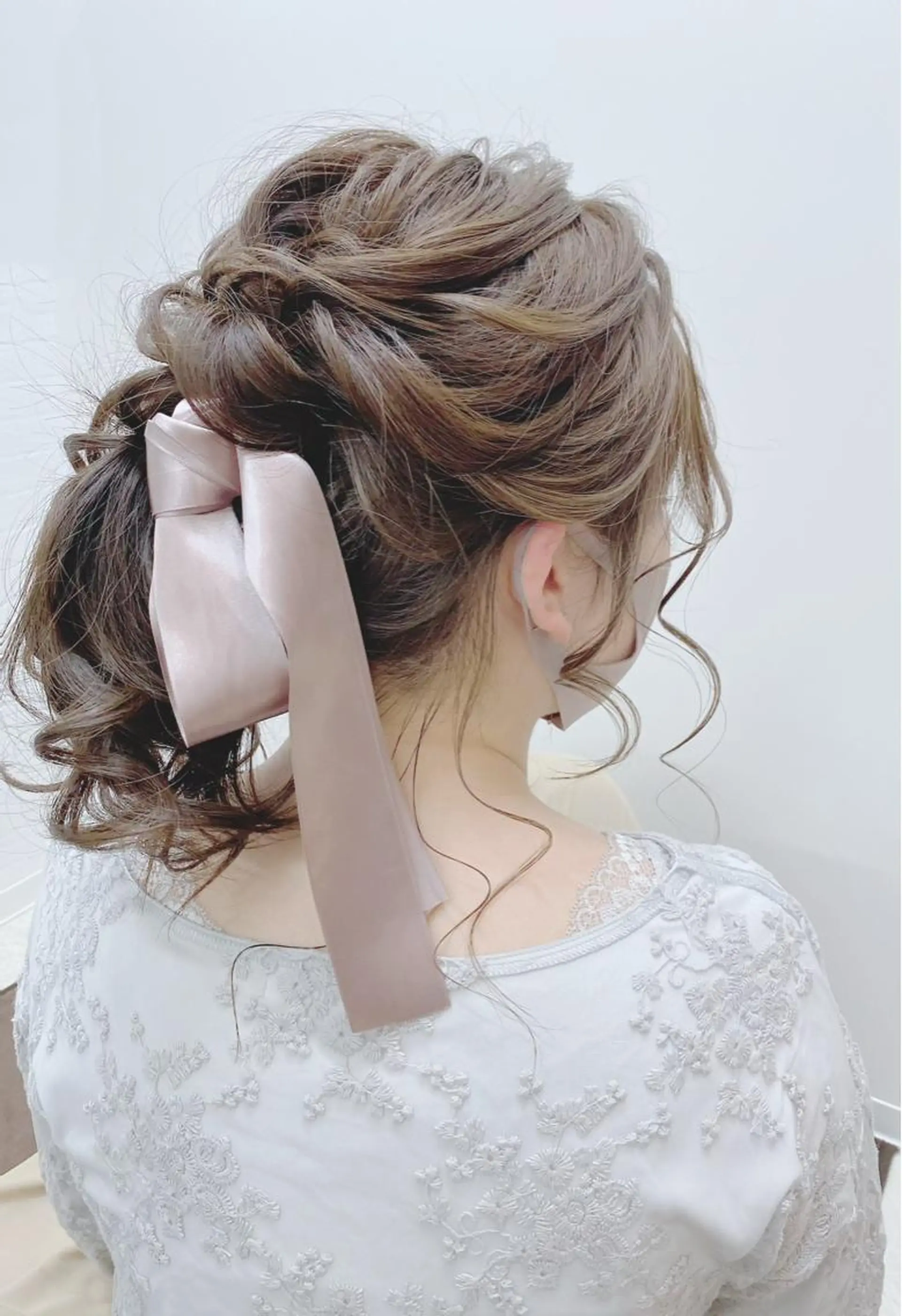 セミロング ヘアアレンジ ヘアセット GRANLUSSO 〜グランルッソ駅前店所属・木口 嘉美のヘアスタイル