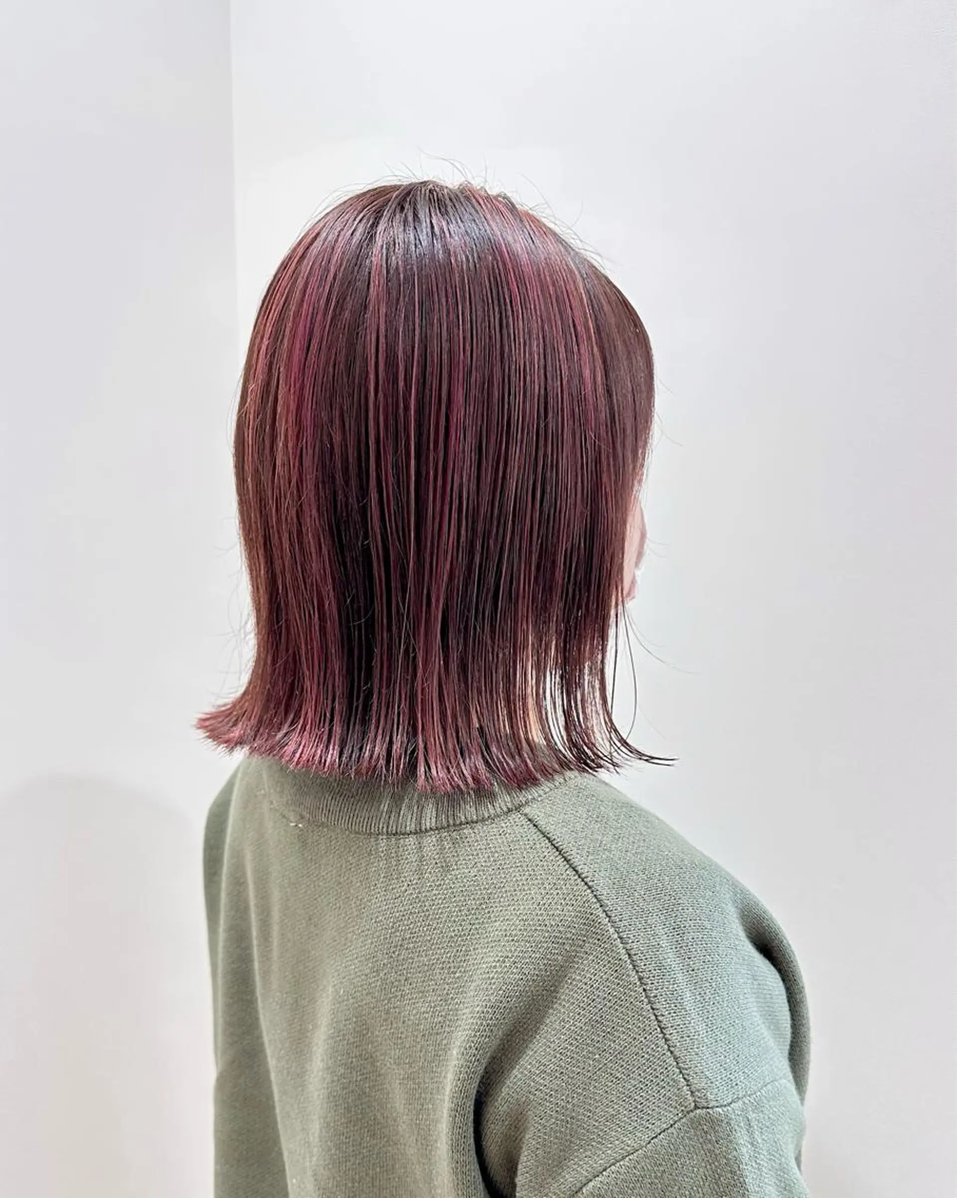 ミディアム 長谷川 大貴のヘアスタイル