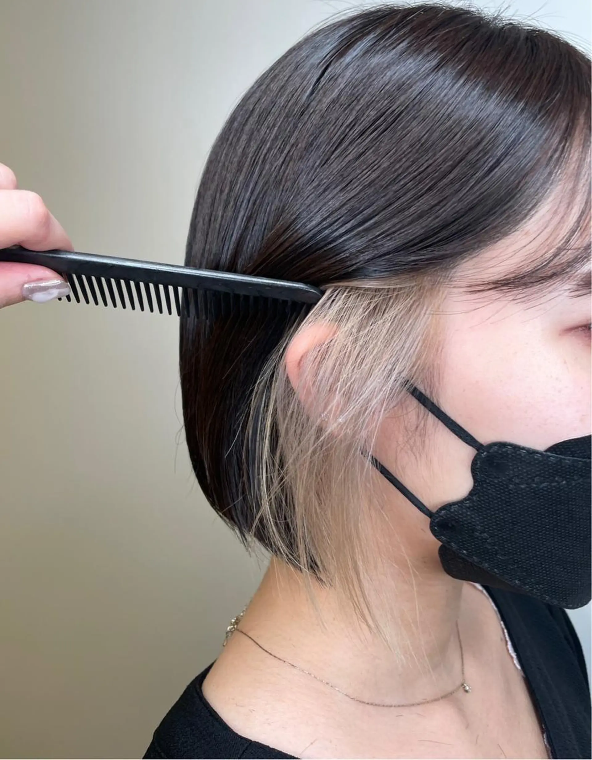 ショート カラー レイヤーカットのプロ 大人ヘア宮森貴志のヘアスタイル