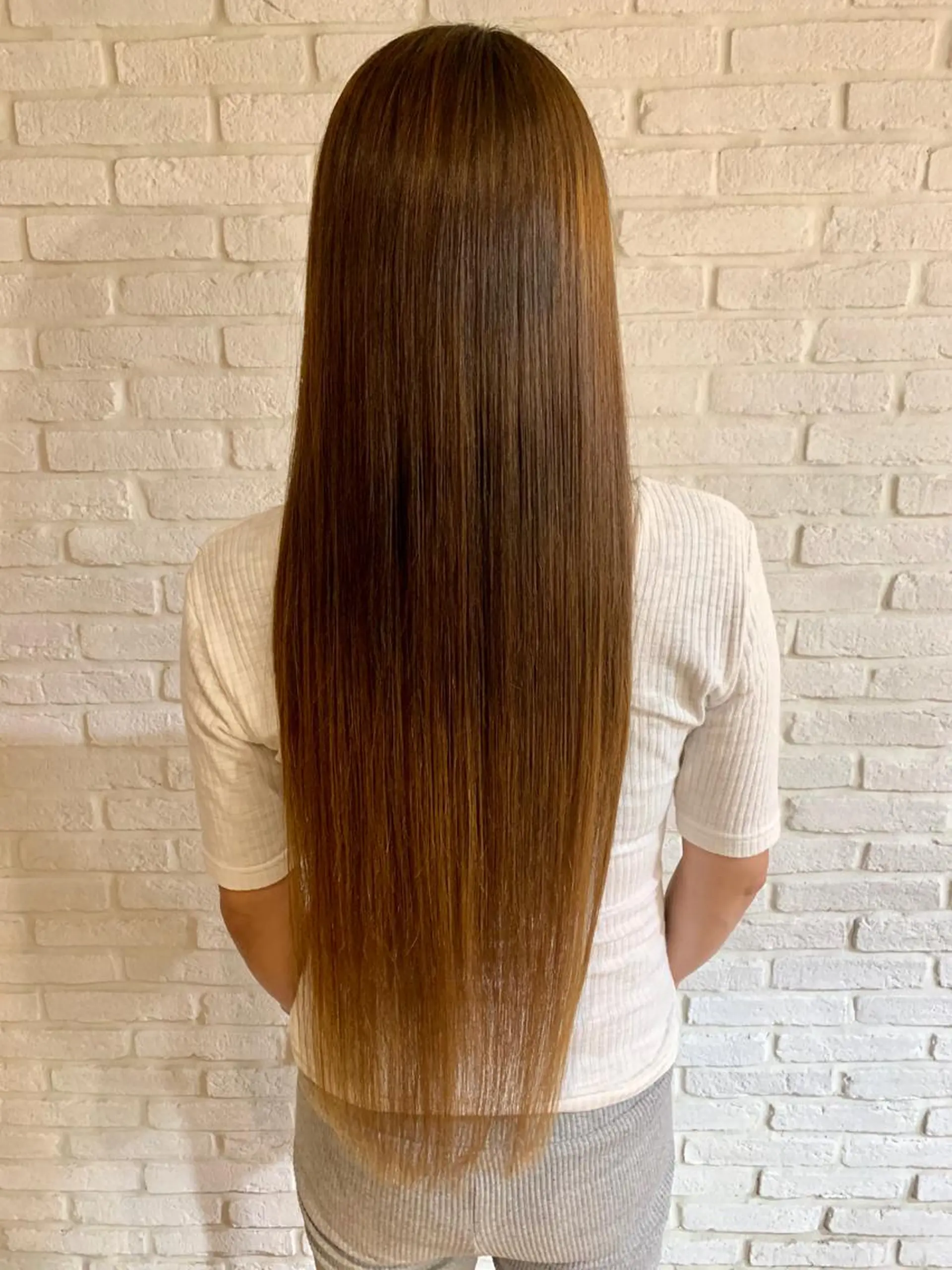 ロング コテ巻きパーマ/韓国 パーマ/佐野のヘアスタイル