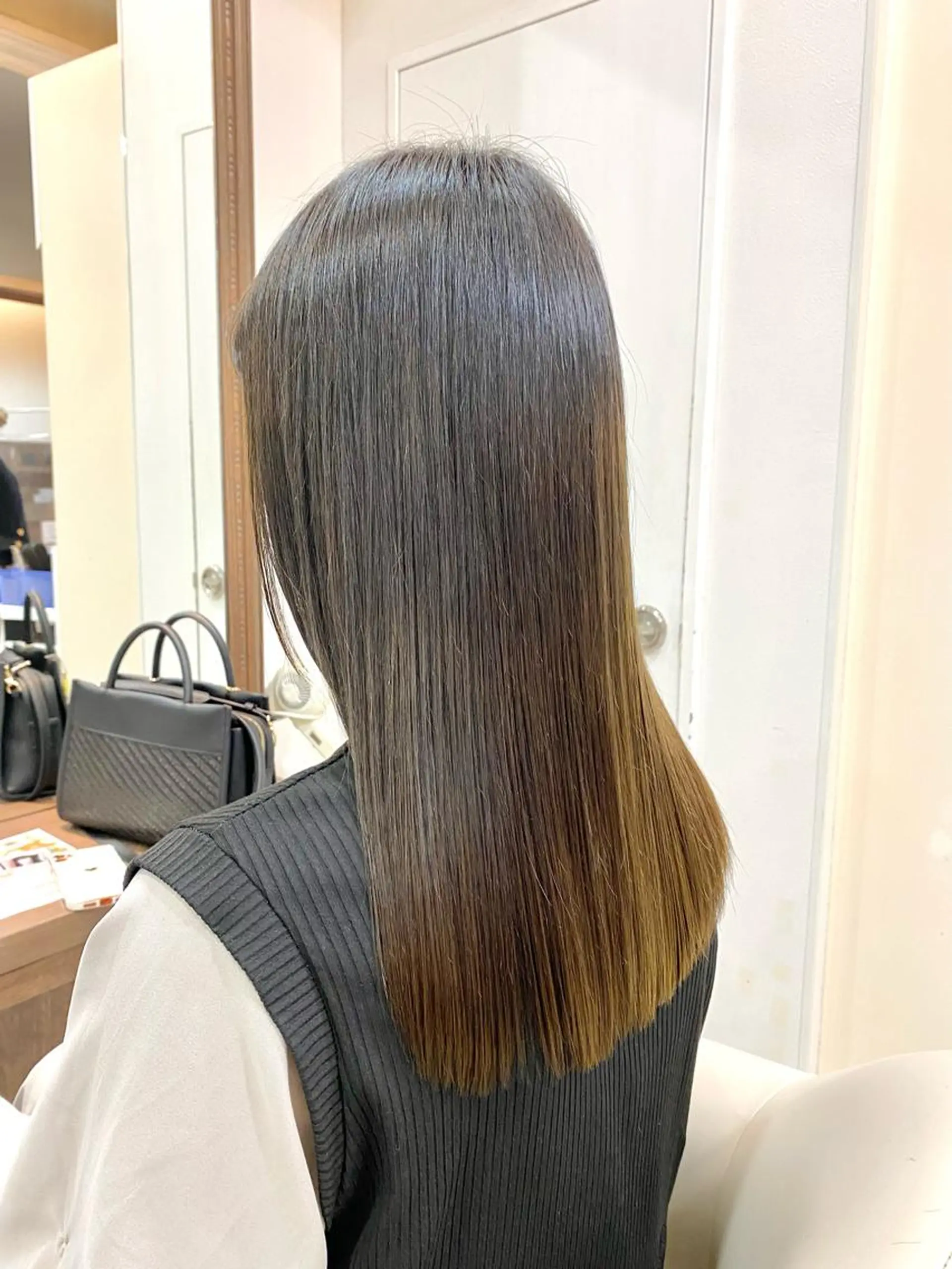 ロング 髪質改善 縮毛矯正 トリートメント 酸性ストレート 《大人気髪質改善》 プログレス国分寺店のヘアスタイル