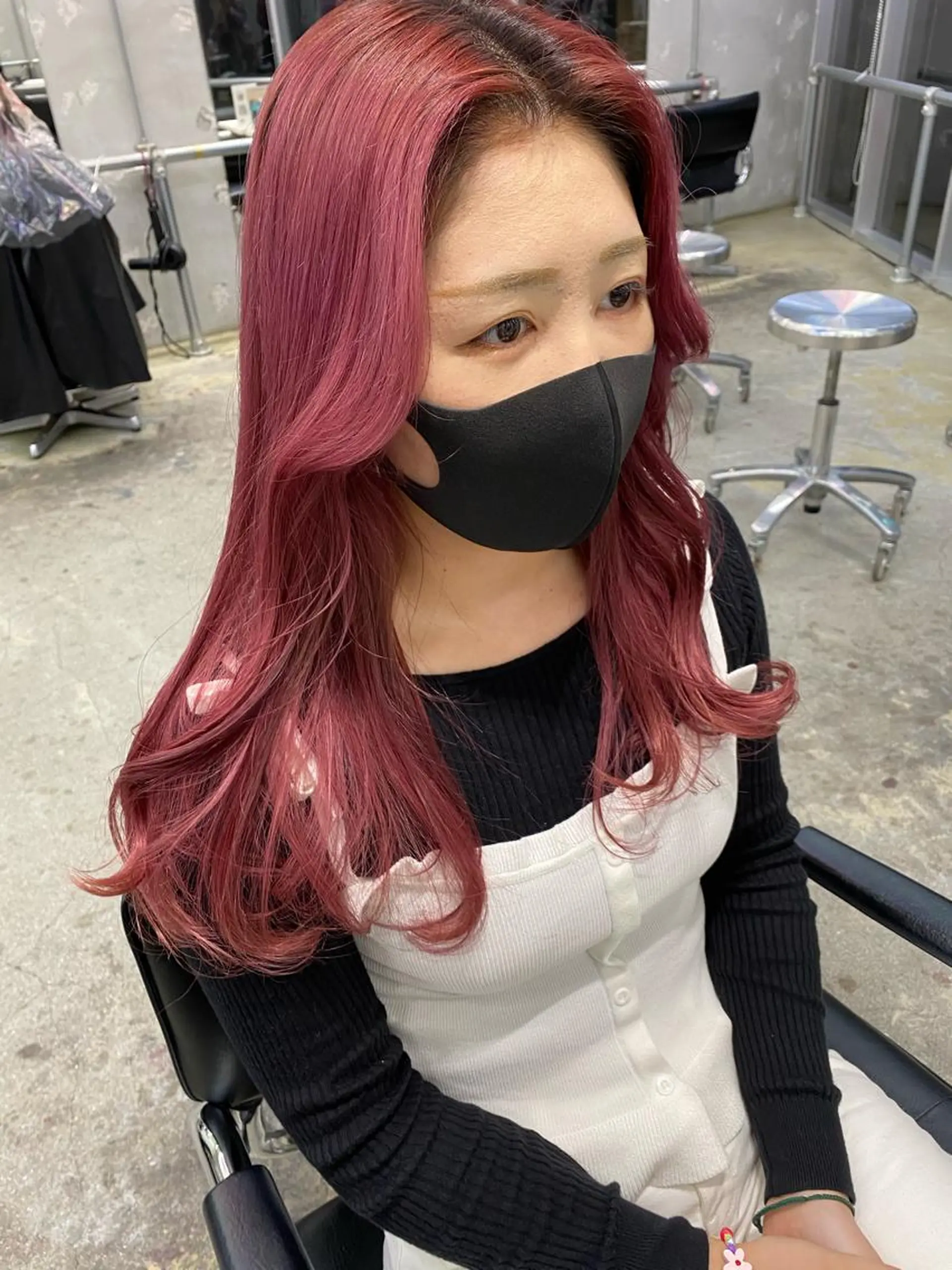 ロング カラー 💗💗韓国レイヤー yu-ki💗💗のヘアスタイル