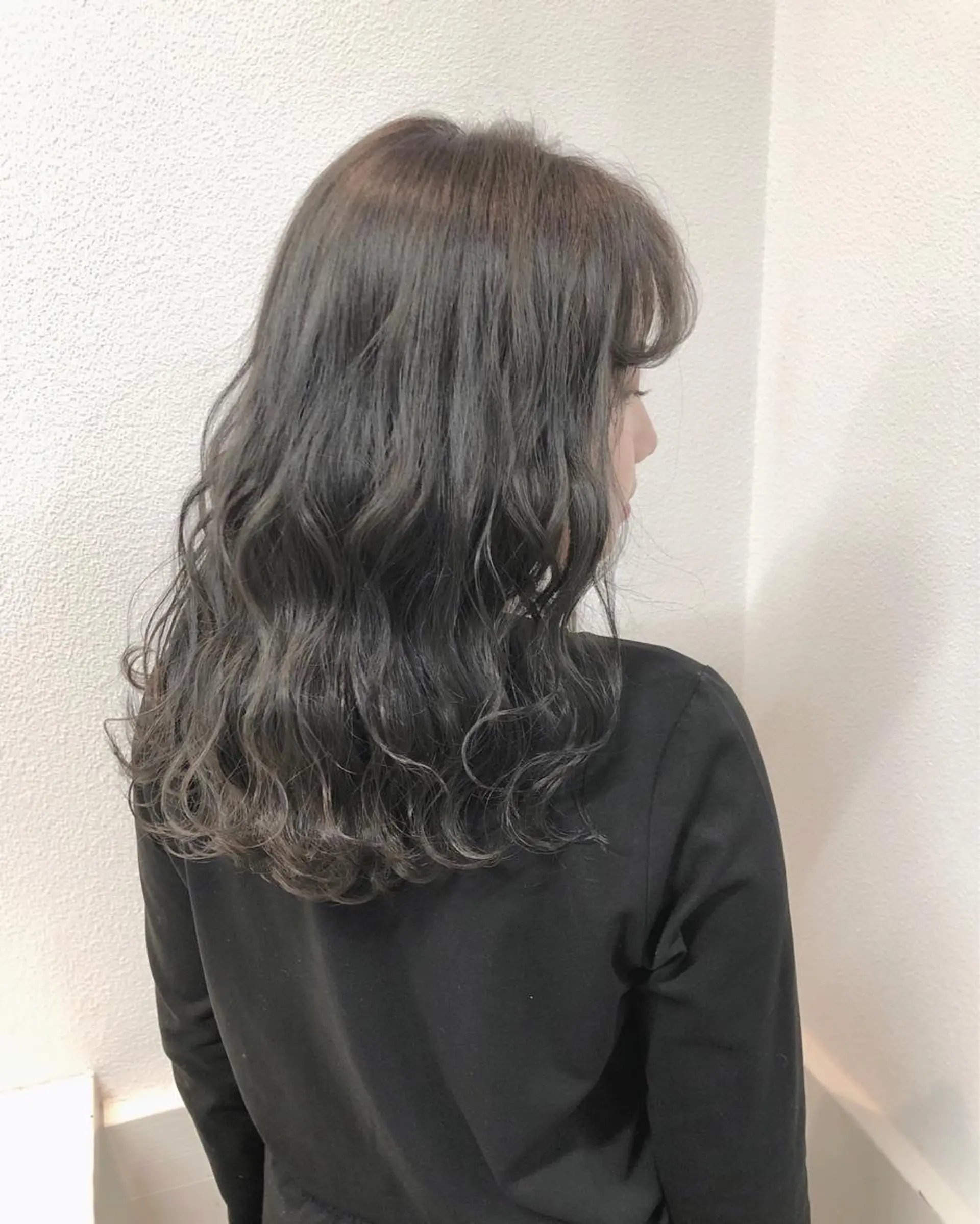 セミロング カラー ヘアアレンジ グレージュ カット ヘアカラー トリートメント GiseL天神カラー 髪質改善/ブリーチのヘアスタイル