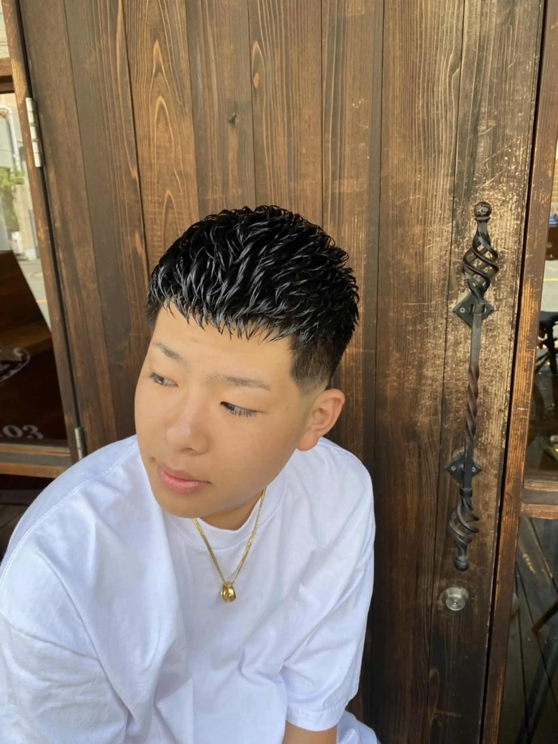 メンズ 早稲田/メンズ専門 /フェード/葛西裕季のヘアスタイル