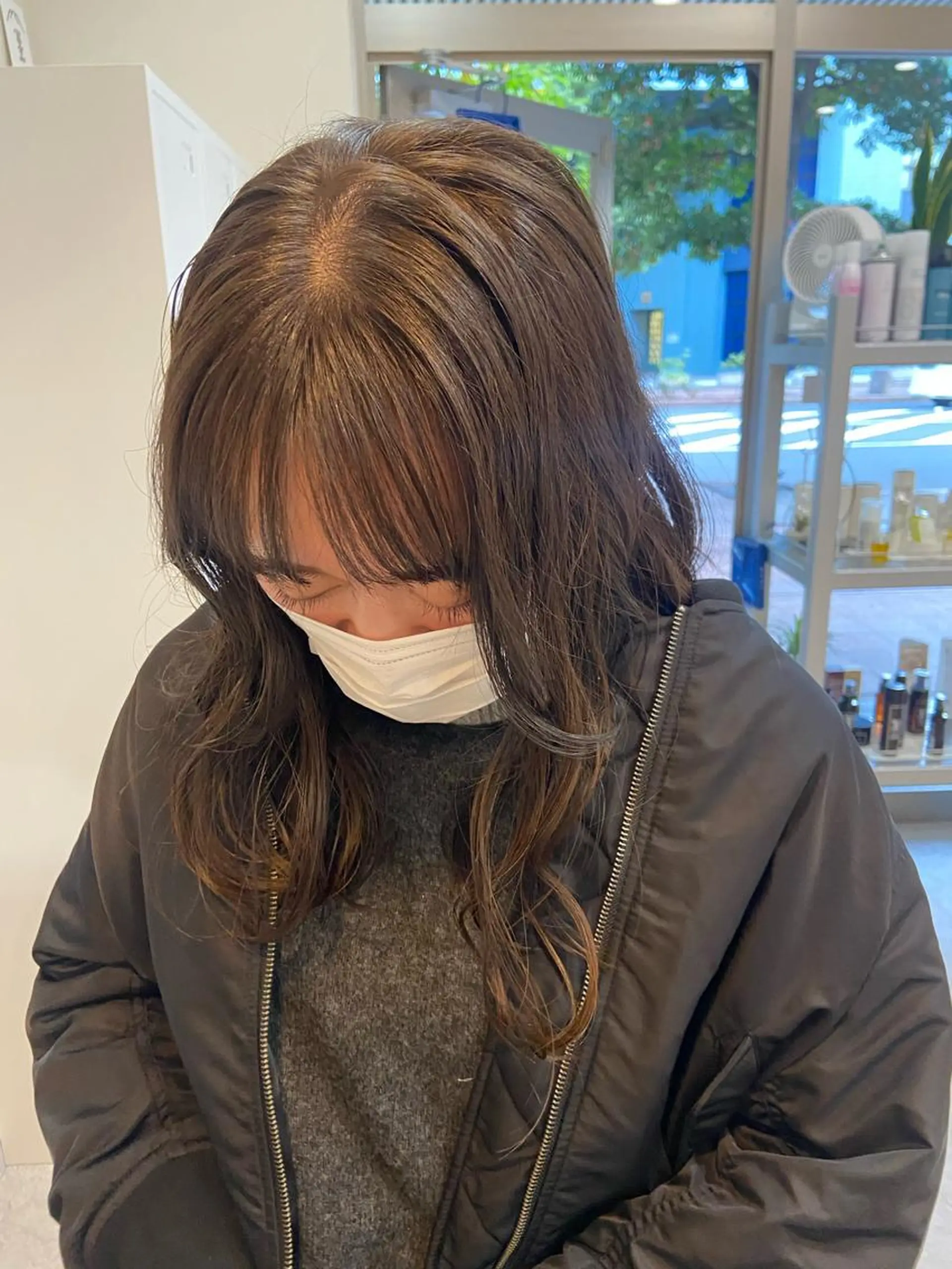 ロング ボブ/透明感カラー 🧸YUI❤️のヘアスタイル