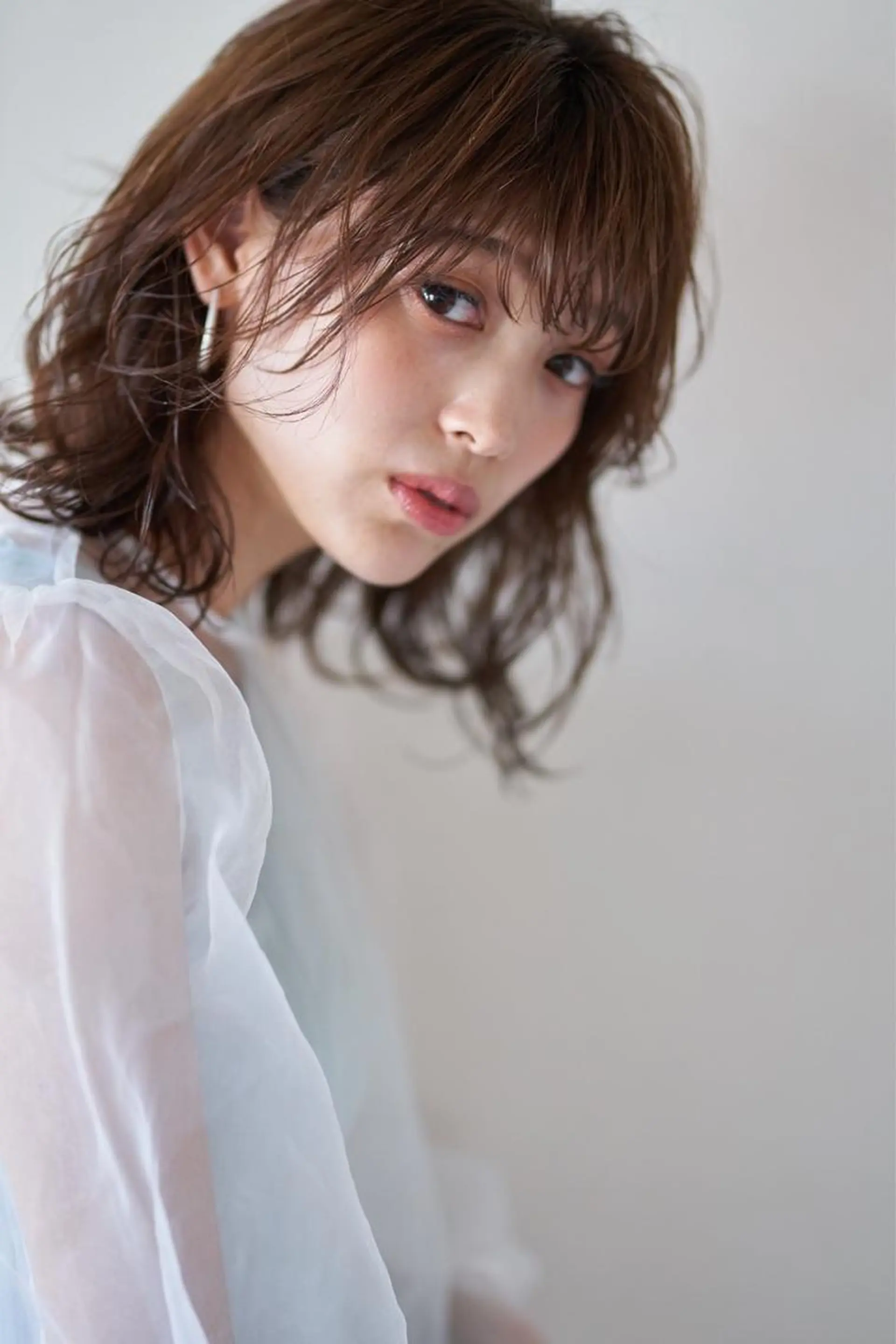 ミディアム カラー パーマ ヘアアレンジ カット ヘアカラー トリートメント 似合わせ×美髪改善✨ Yutoのヘアスタイル