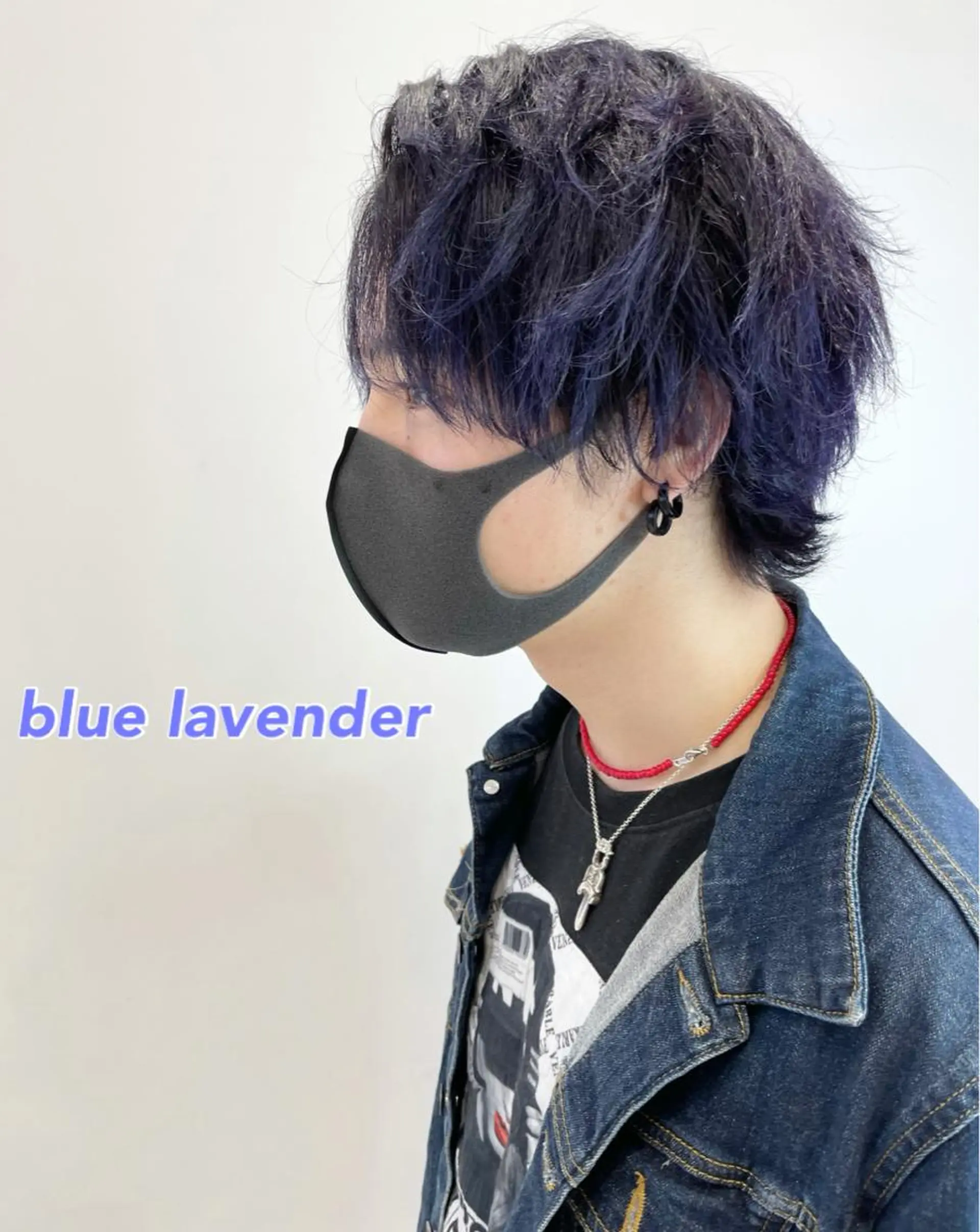 カラー メンズ ハッシュカット レイヤー池袋のヘアスタイル