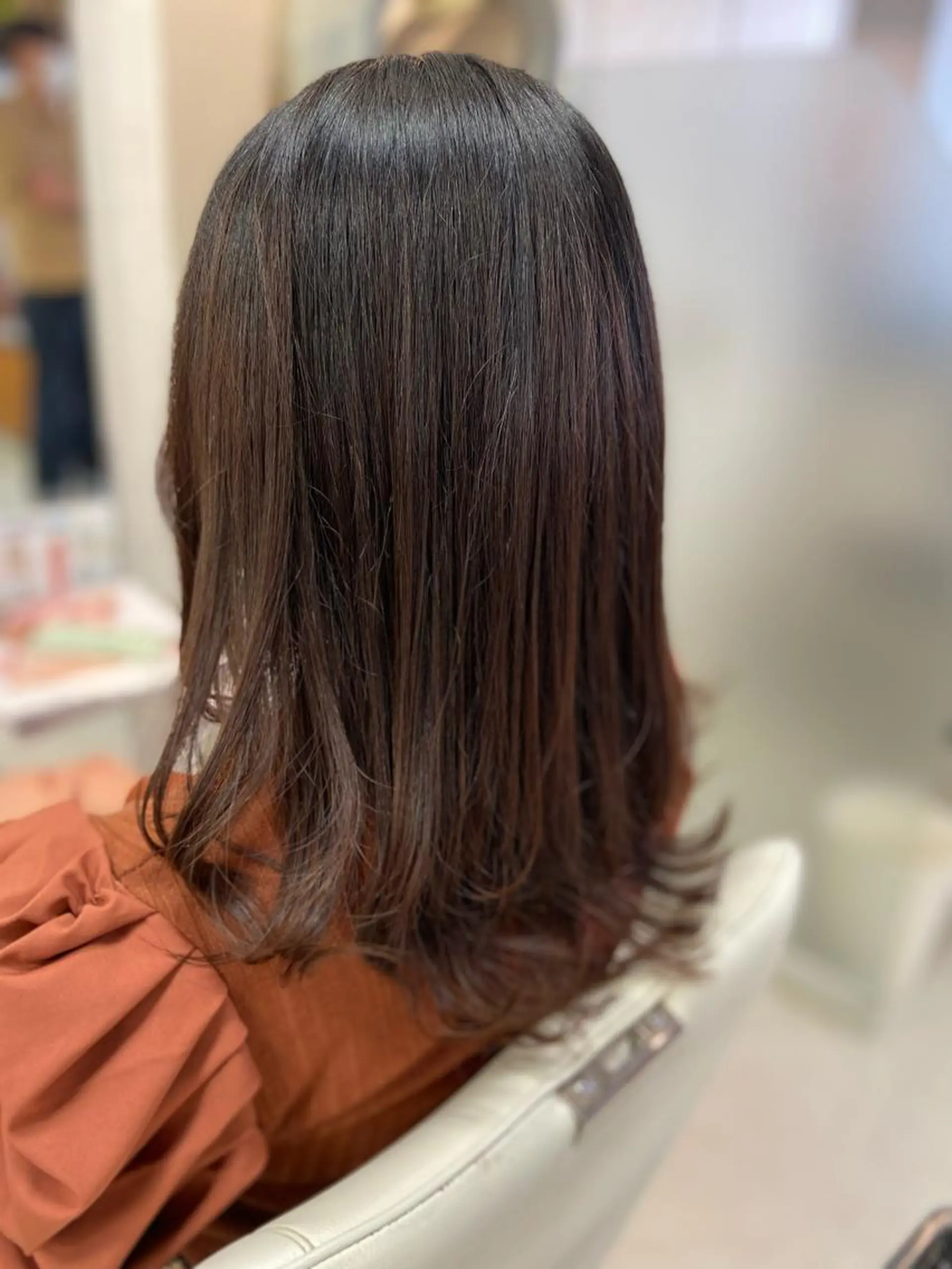 セミロング レイヤーカット カット トリートメント 菊地 美憂のヘアスタイル