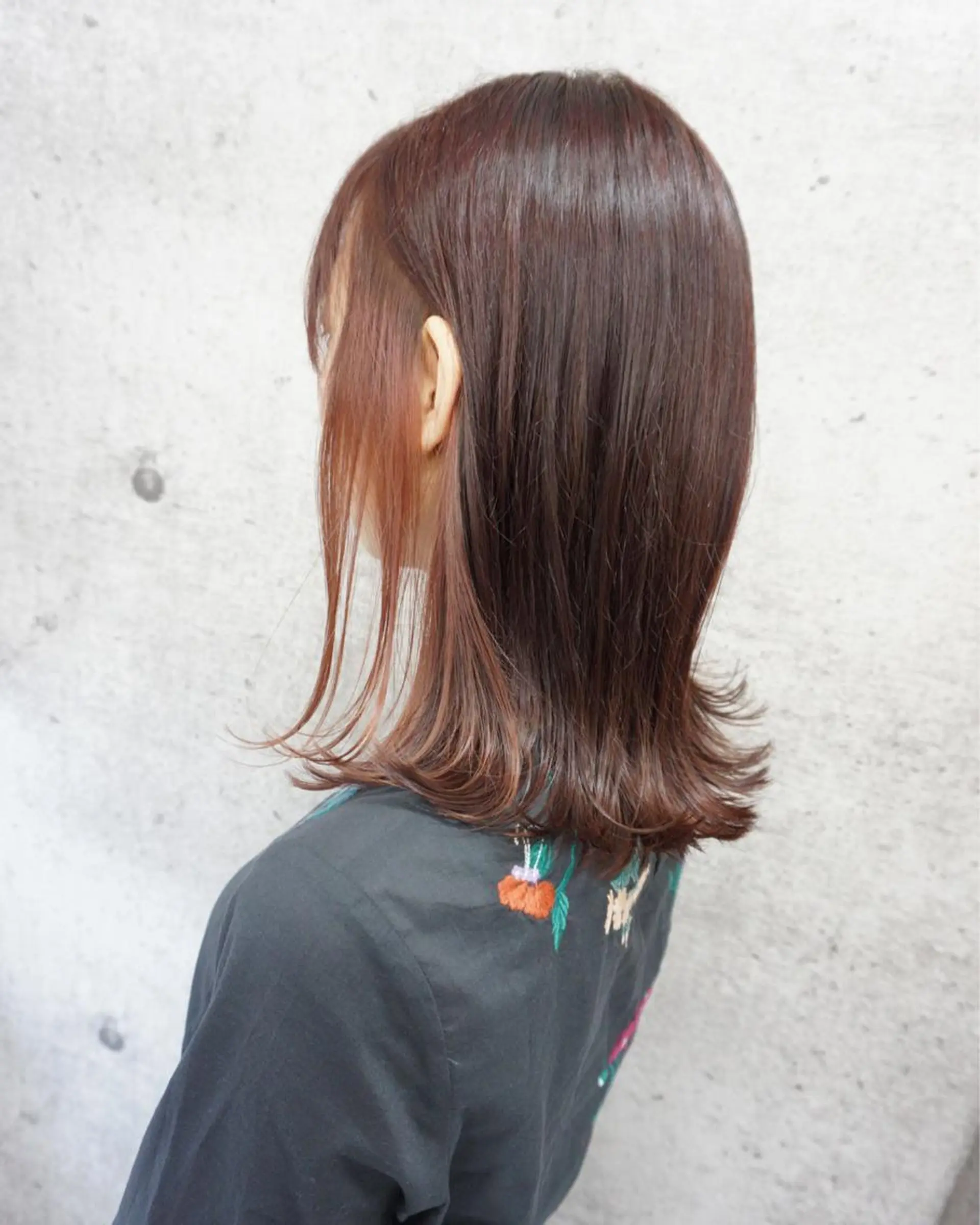 ミディアム カット トリートメント 羽田 hadaのヘアスタイル