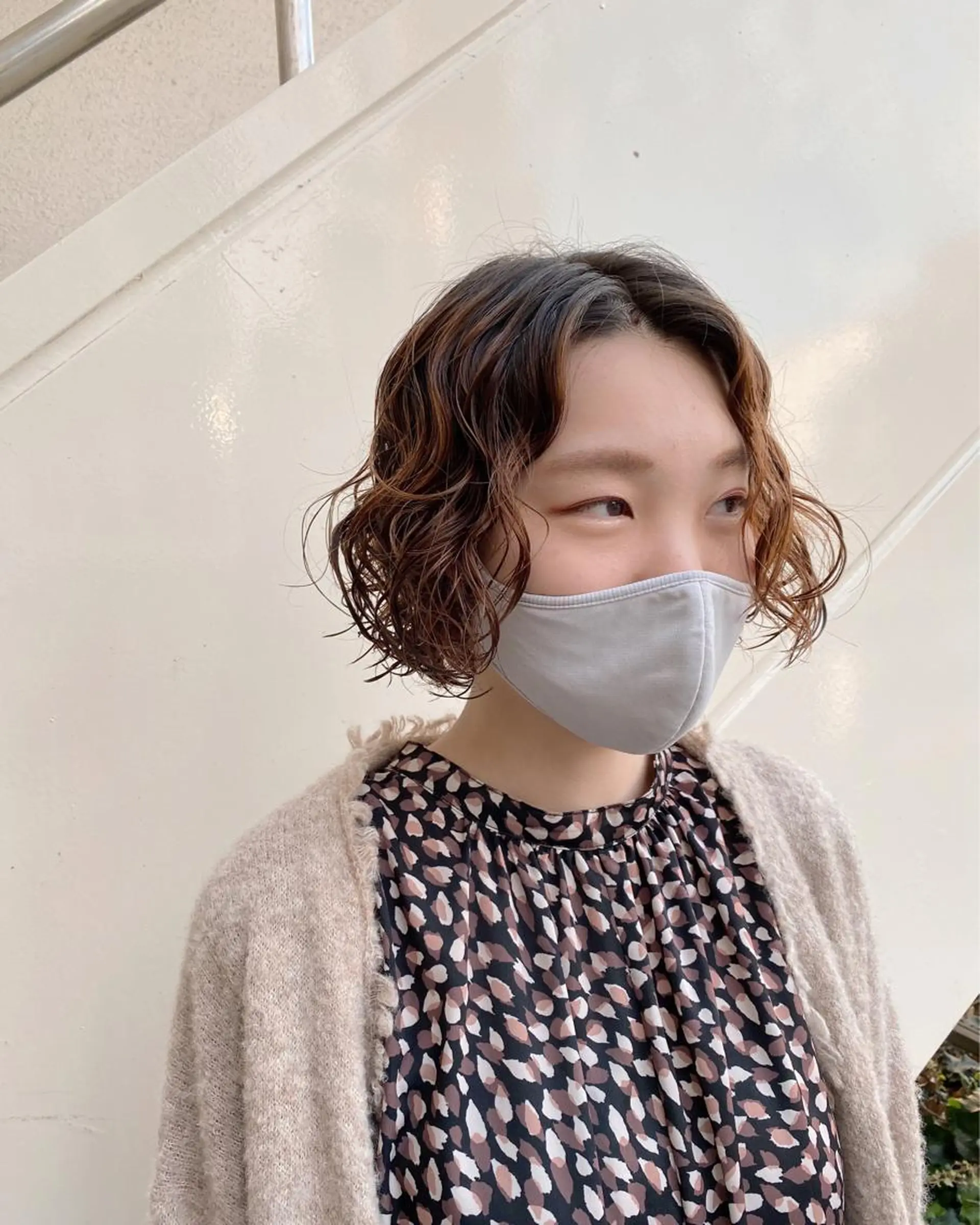 ミディアム パーマ ミディアムパーマ driP.　by HAVANA所属・パーマ / ボブ /ショート 谷口 陸のヘアスタイル