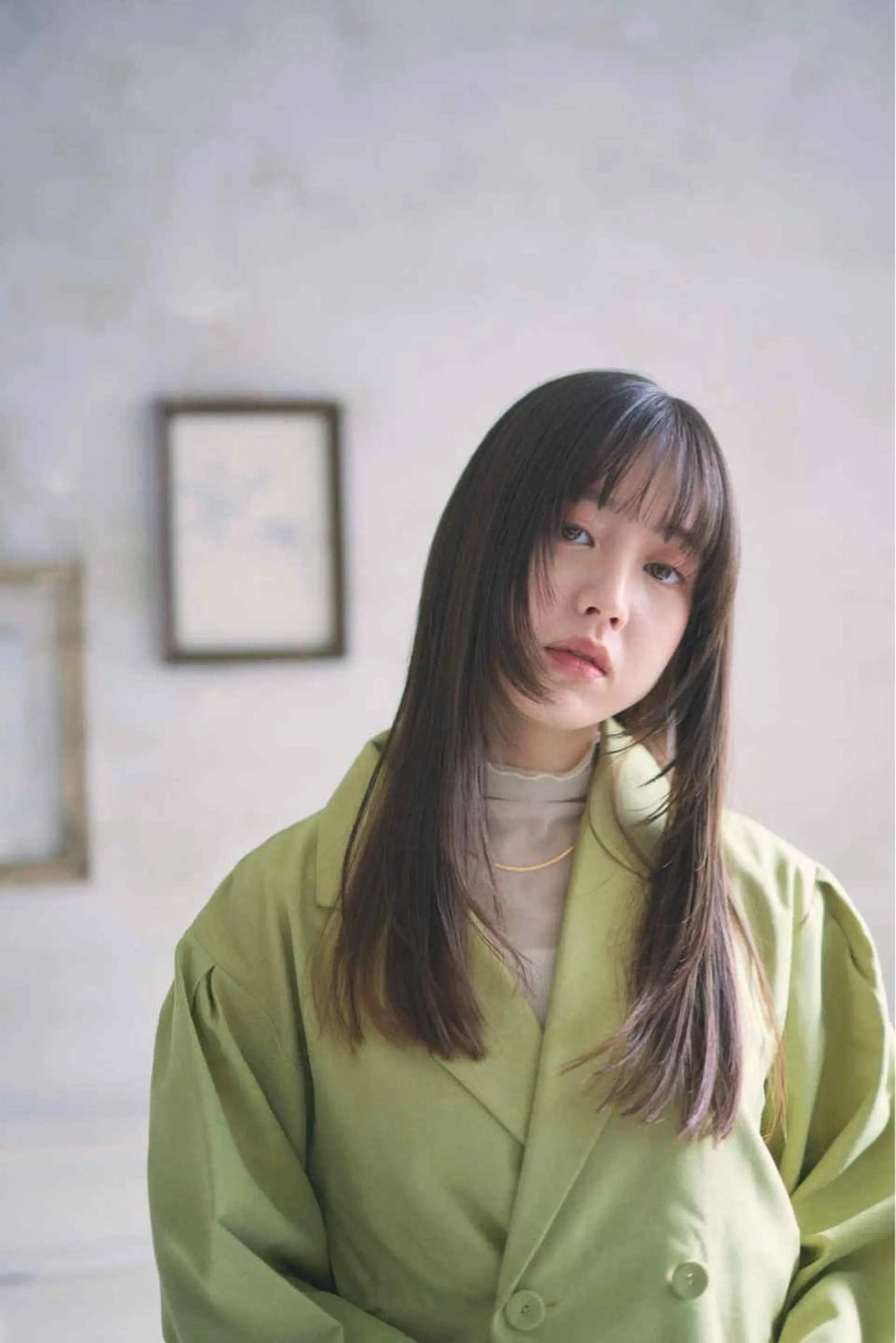 ロング 細めハイライト🩶 ボブ/レイヤーカットのヘアスタイル