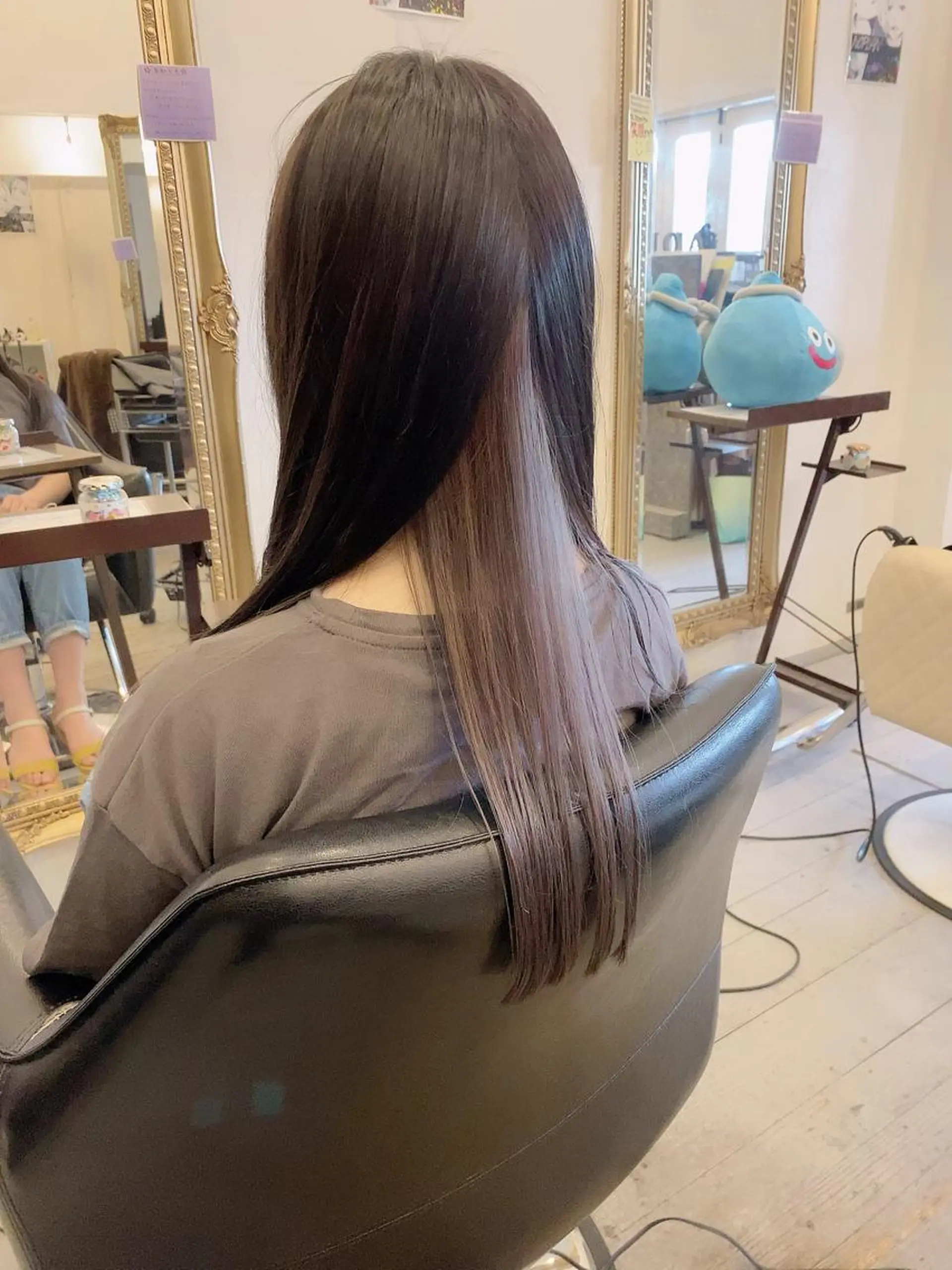 ロング カラー ヘアカラー トリートメント 💎JADE GRACE💎のヘアスタイル