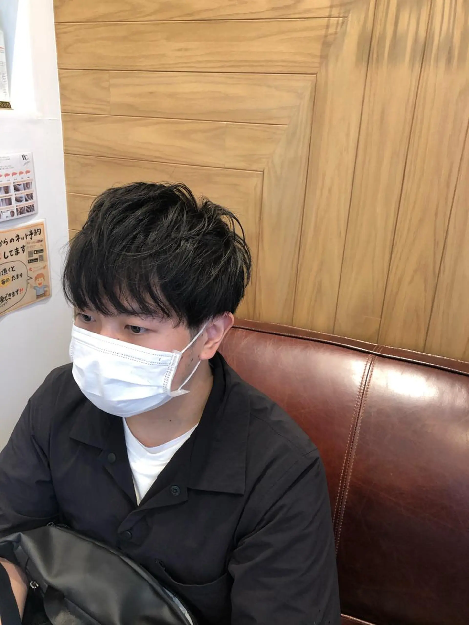 ショート メンズ 鈴村 大介のヘアスタイル