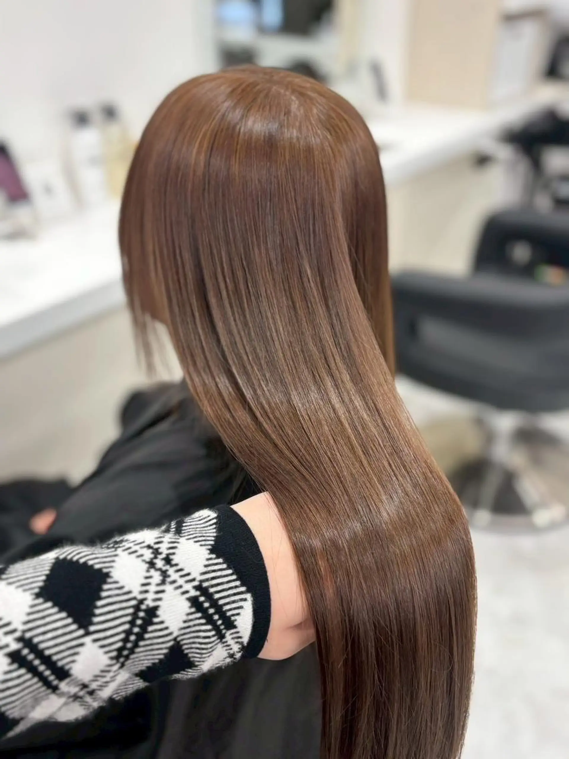 カラー トレンド×似合わせ 🤍艶モテヘア🤍のヘアスタイル