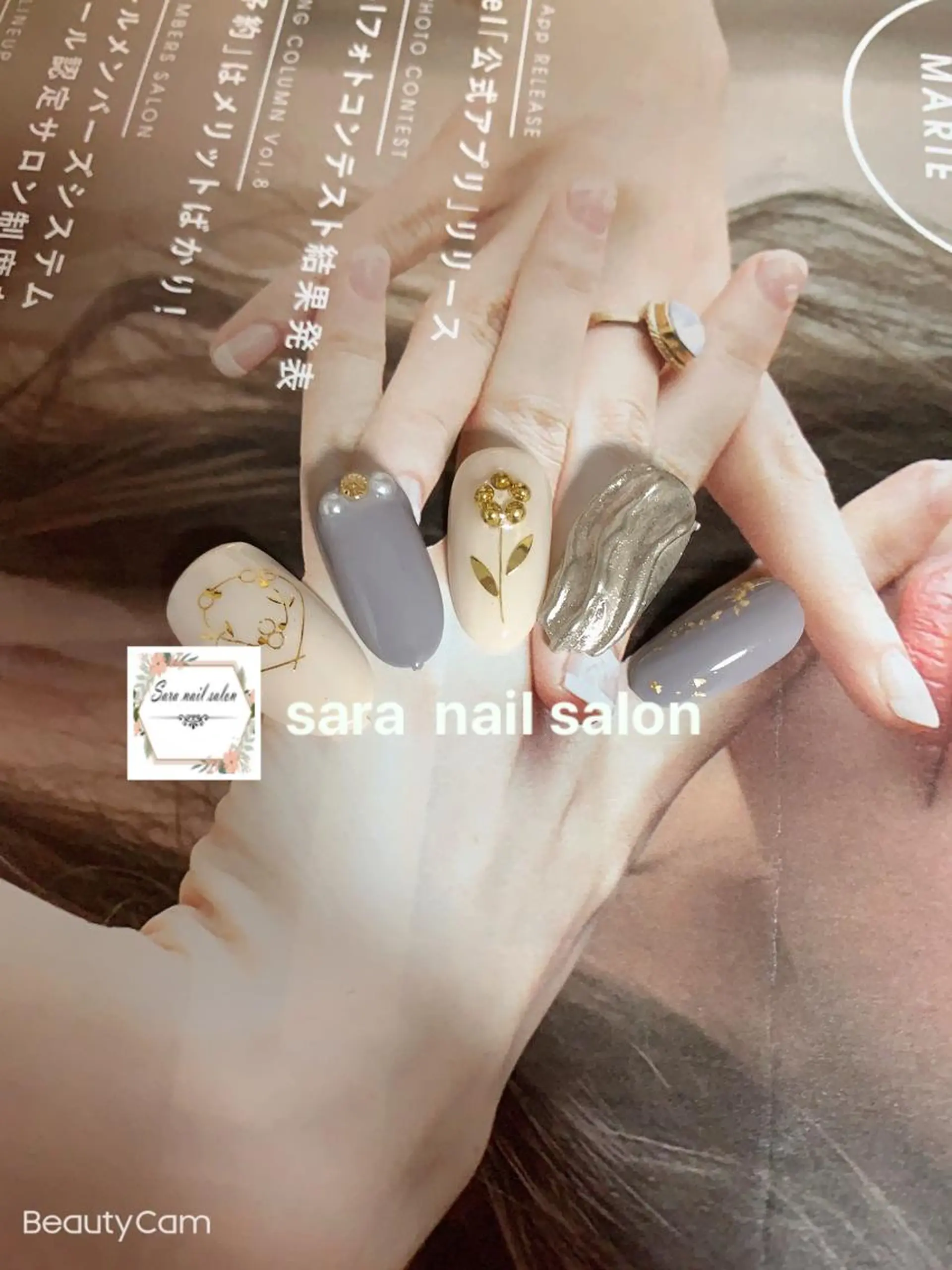 ネイル 小岩 Saraのネイルデザイン