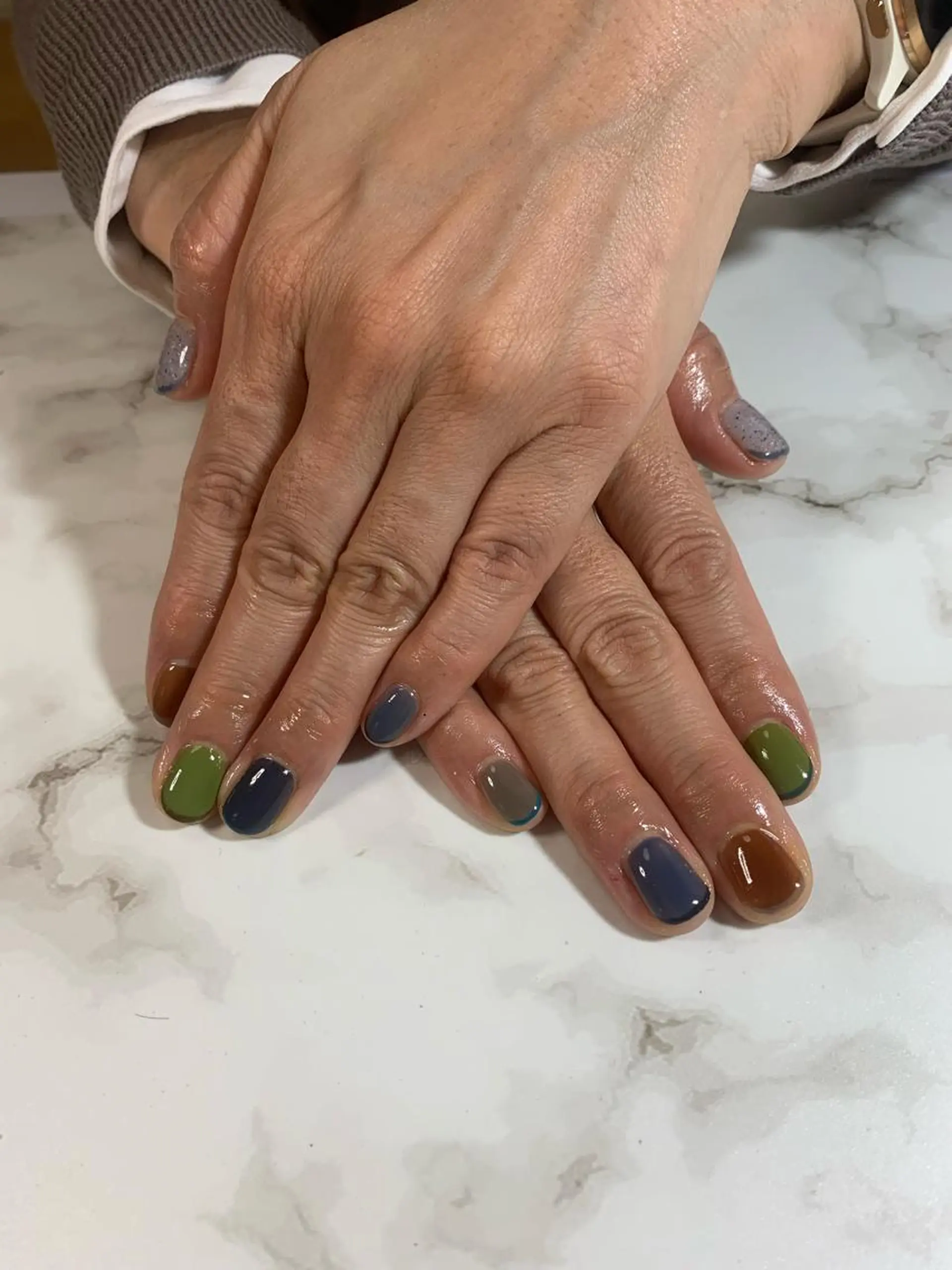 ネイル 持ち込み 北川 恭子のネイルデザイン