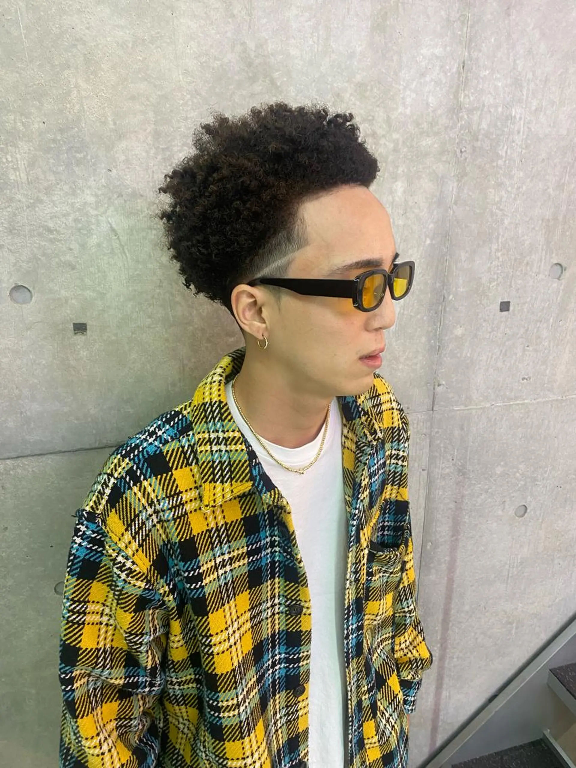 ショート カラー パーマ ヘアアレンジ メンズ キッズ ネイル マツエク・マツパ アイブロウ 中元 淳のヘアスタイル