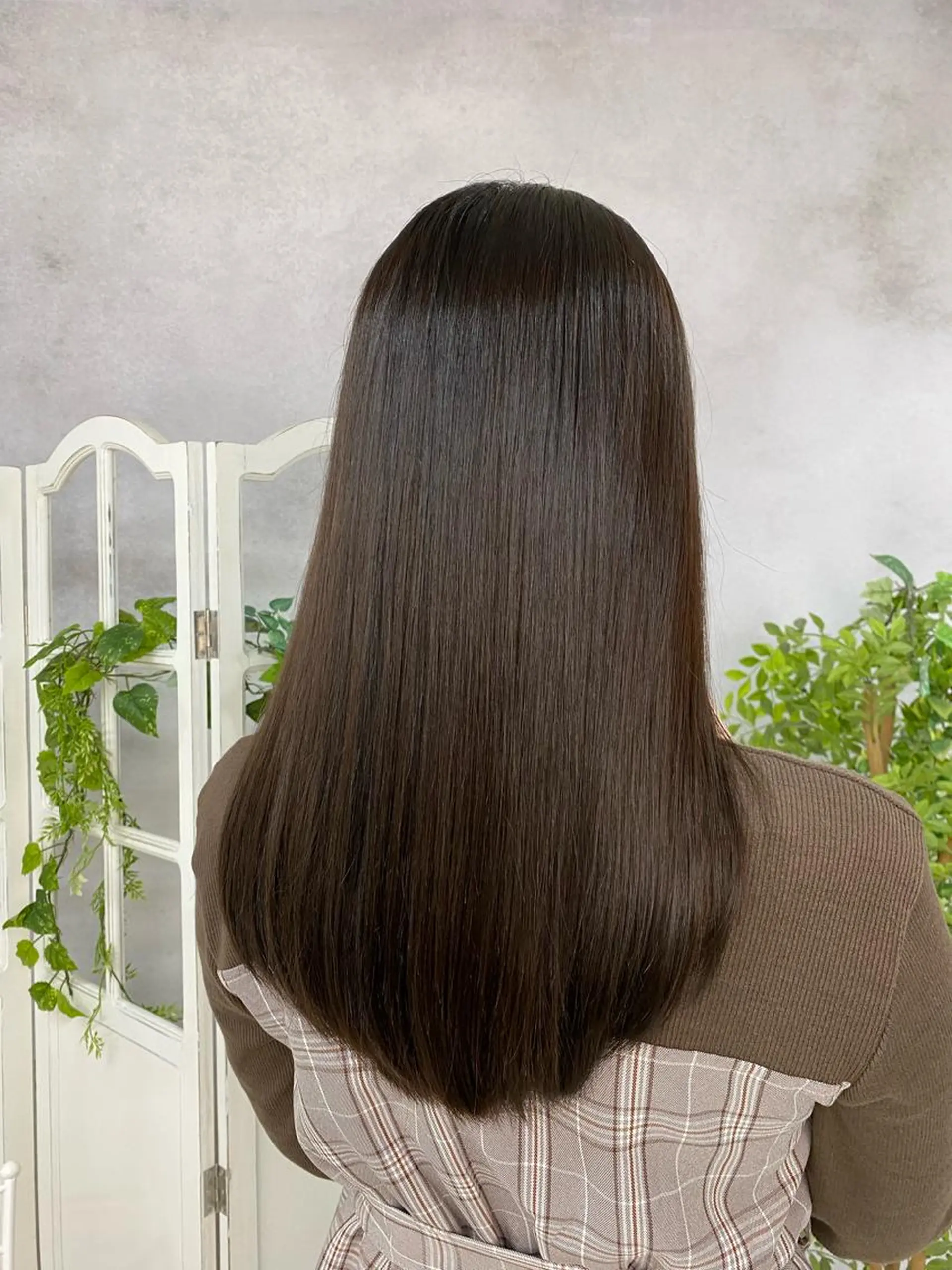 ロング パーマ 髪質改善 トリートメント 酸性ストレート ストレートパーマ 縮毛矯正 トリートメント 統括マネージャー/ 髪のドクター/前原悟のヘアスタイル